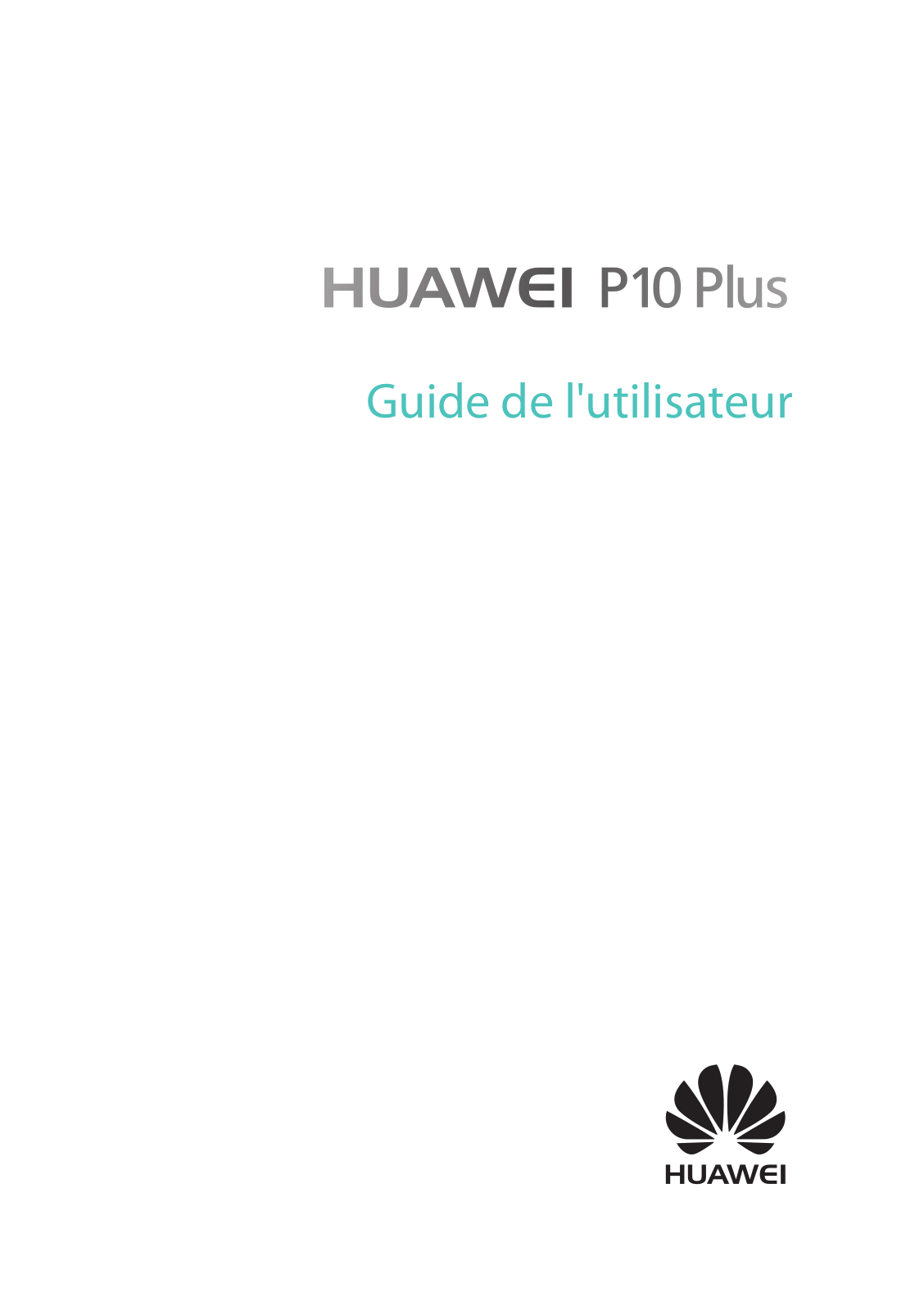 HUAWEI P10 Plus Instruction Manual