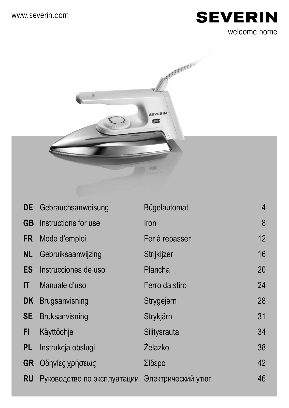 Severin BA 3211 User Manual