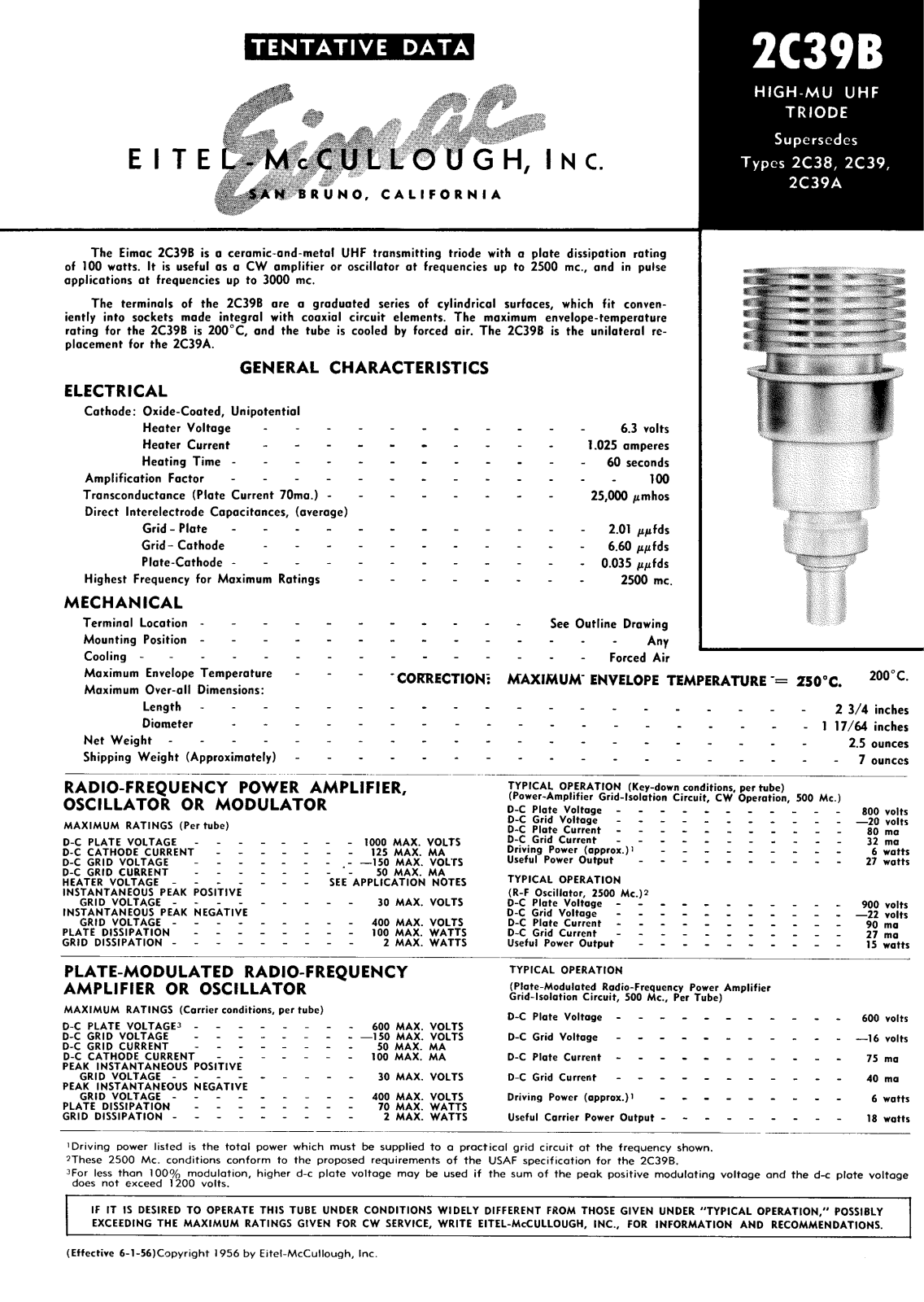 Datasheets 2C39B Datasheet - ManualMachine.com