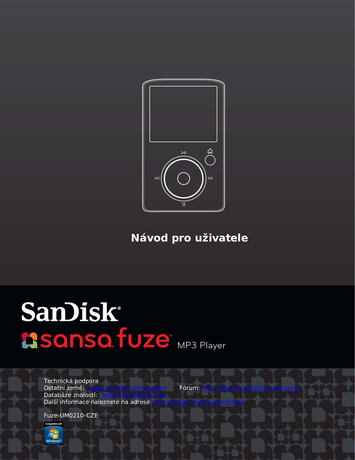 Sandisk SANSA FUZE TECHNICAL CHARACTERISTICS