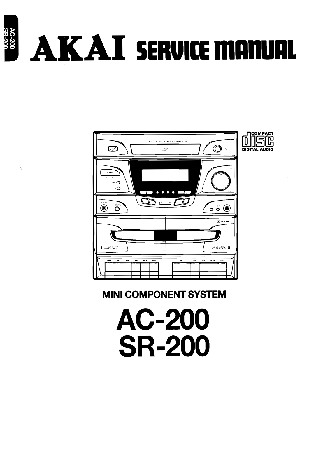 Akai AC-200 Service Manual