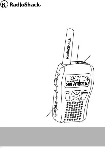Radio Shack 12-259 User Manual