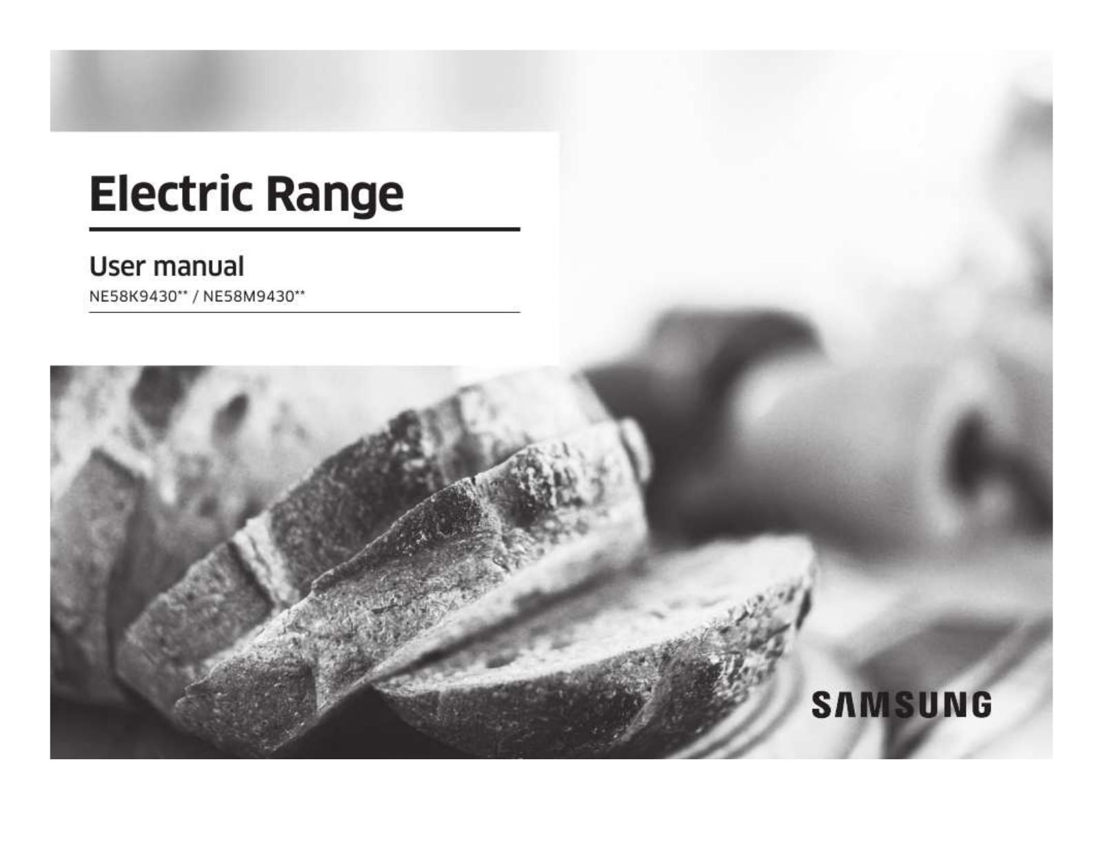 Samsung NE58K9430, NE58M9430 User Manual