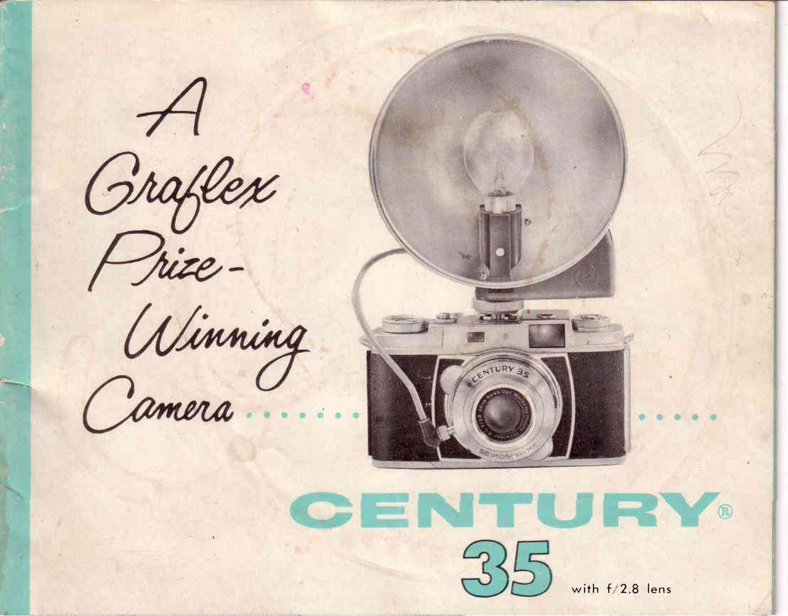 Graflex Century 35 Operating Instructions