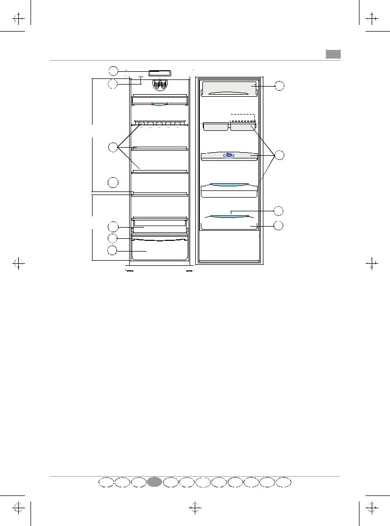 Whirlpool ARC 1791, ARC 1780, ARC 1771, ARC 1761, ART 620/H INSTRUCTION FOR USE