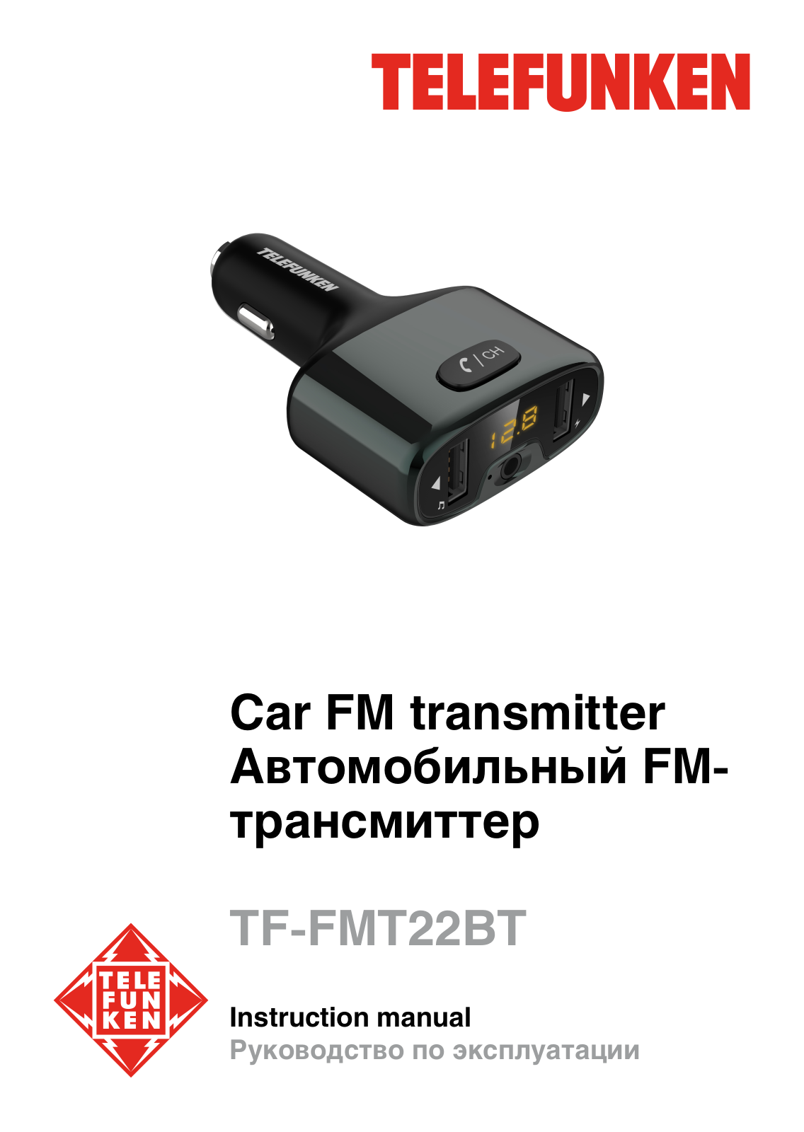 Telefunken TF-FMT22BT User Manual