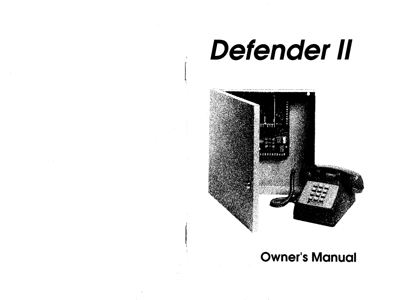 Apex Defender II User Manual