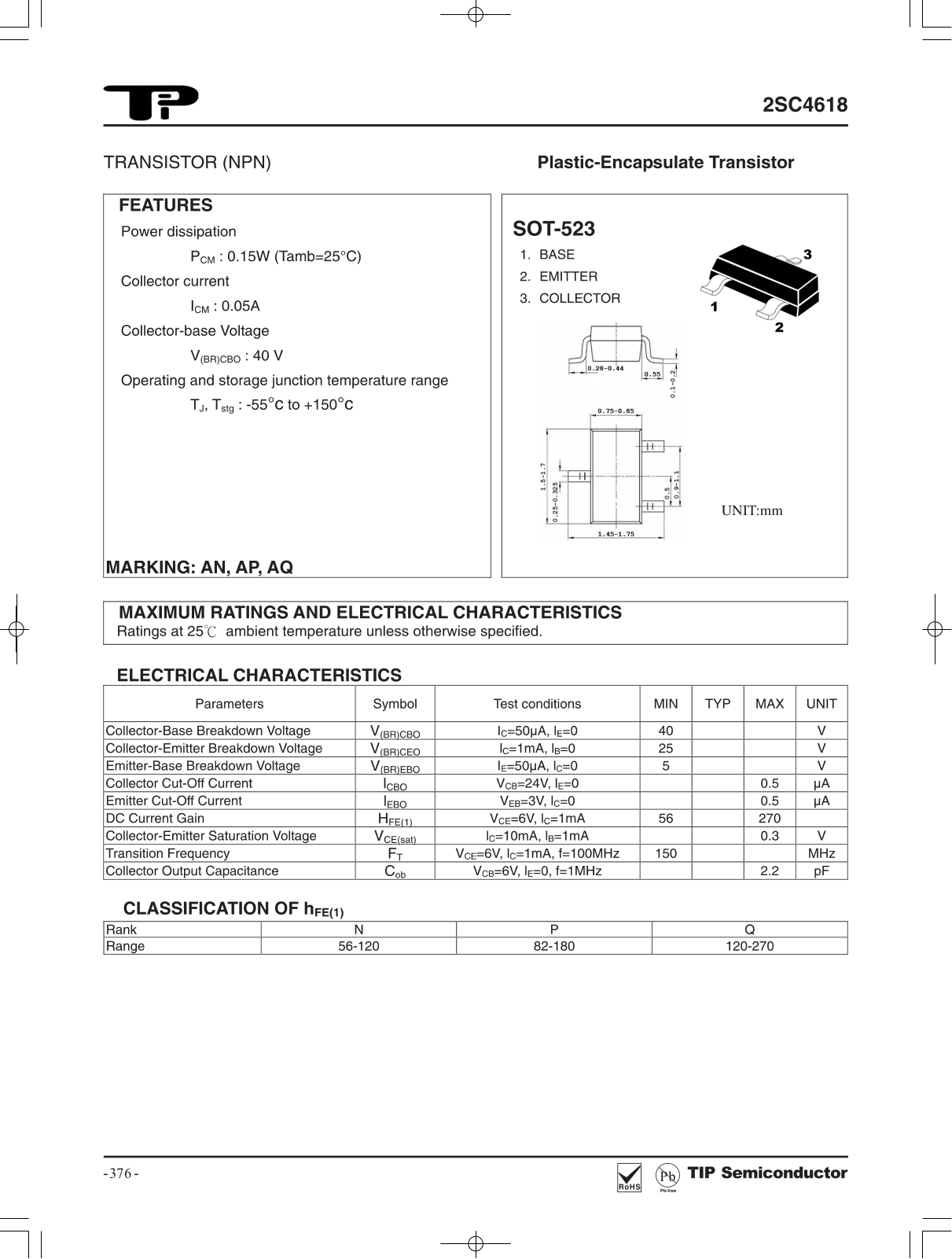 TIP 2SC4618 Schematic