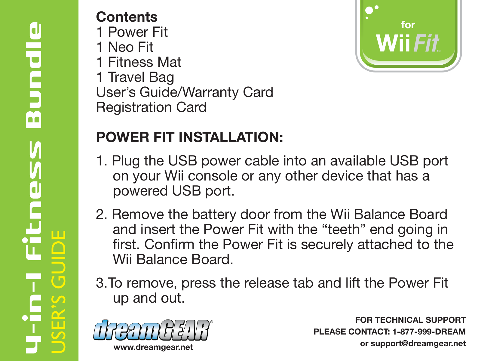 DreamGEAR DGWII-1118 User Manual