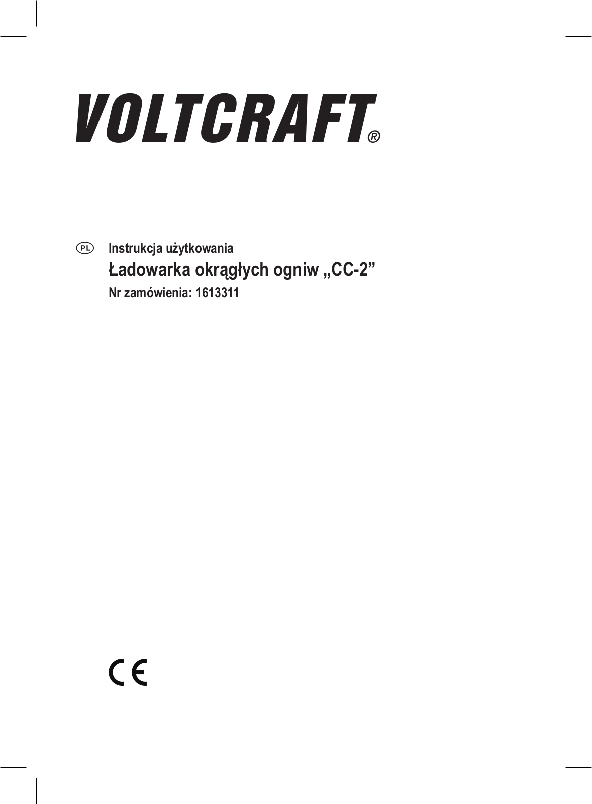 VOLTCRAFT CC-2 User guide