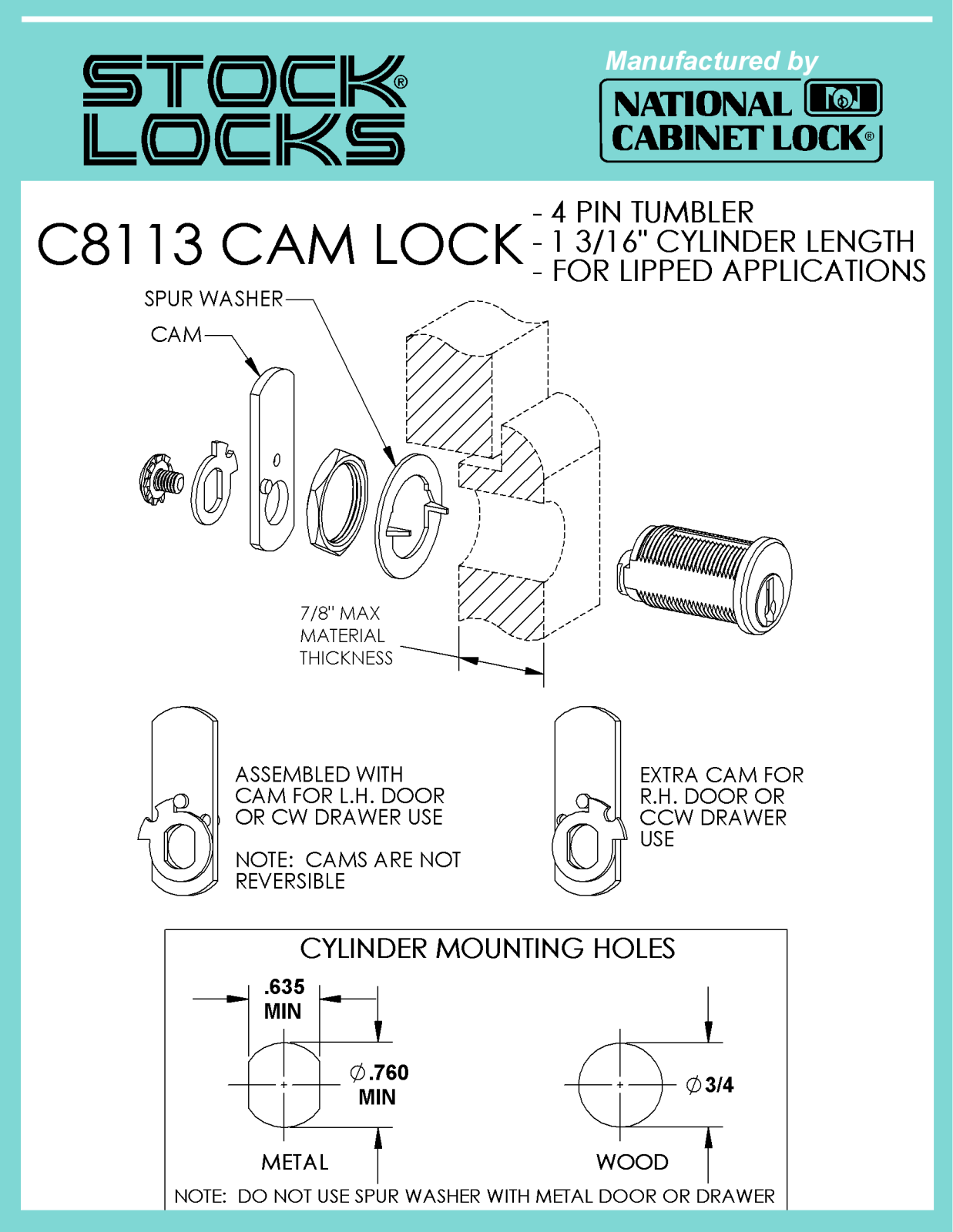 Compx C8113 User Manual