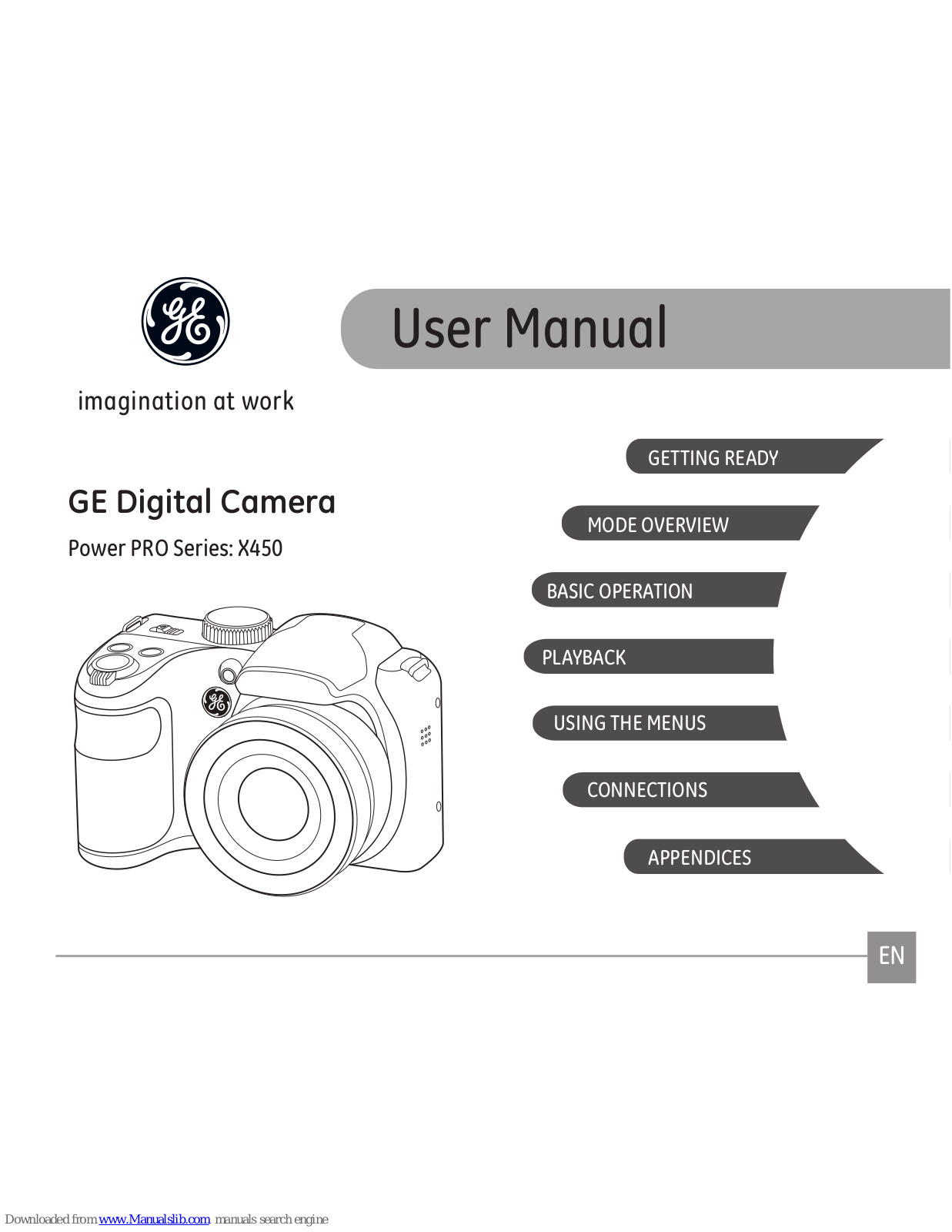 GE Power Pro X450 User Manual