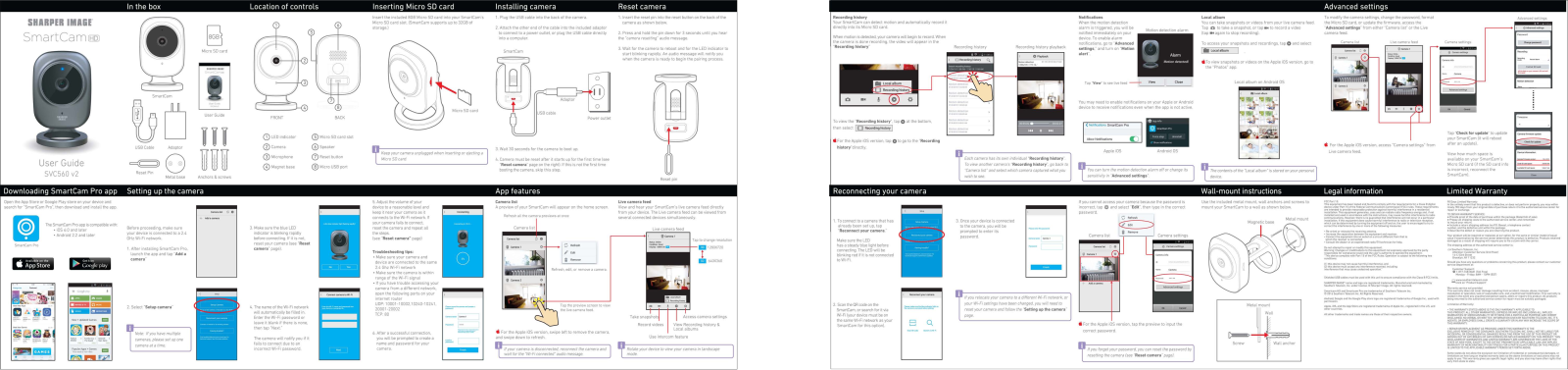 Sharper image SVC560 User Manual