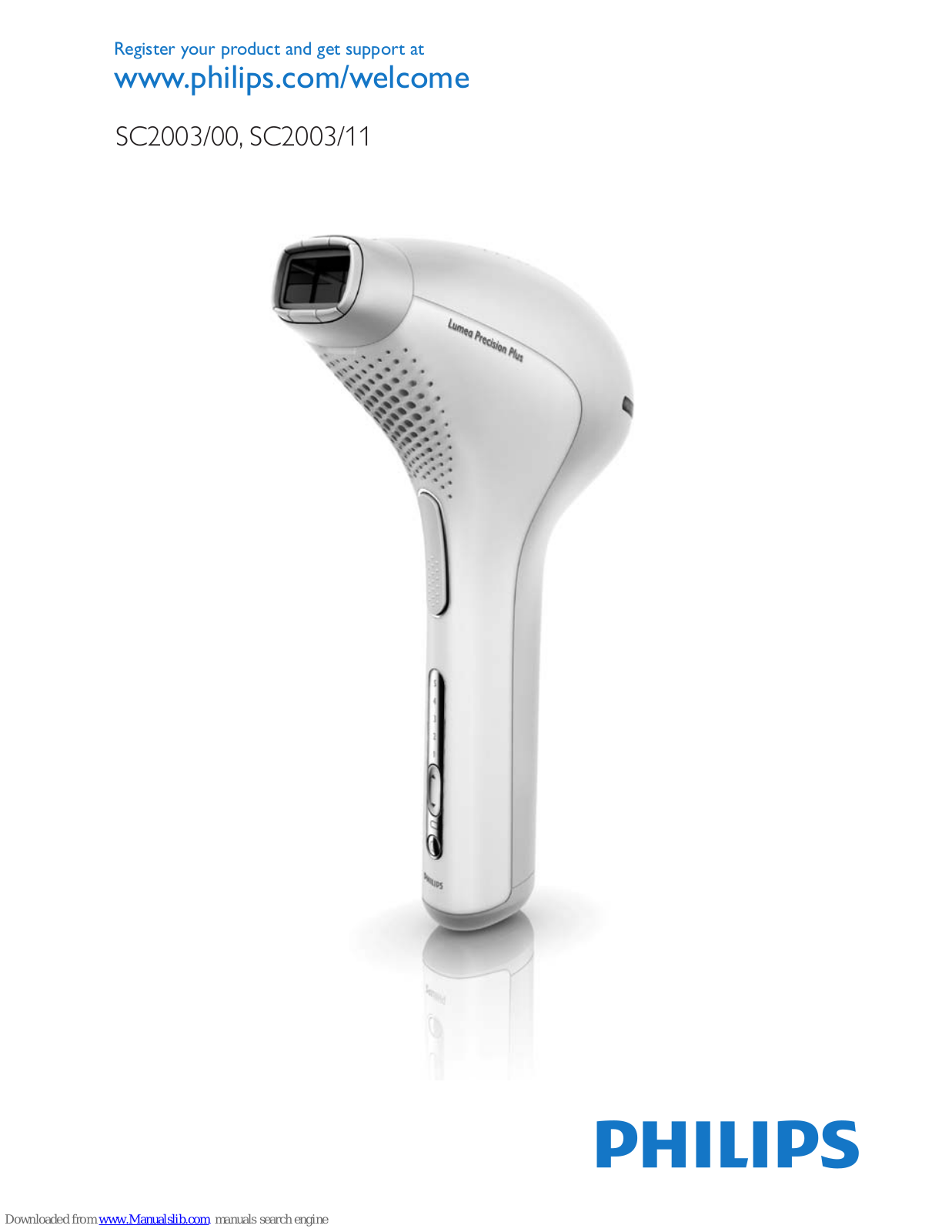 Philips SC2003, SC2000, SC2011, SC2003/11 User Manual - ManualMachine.com