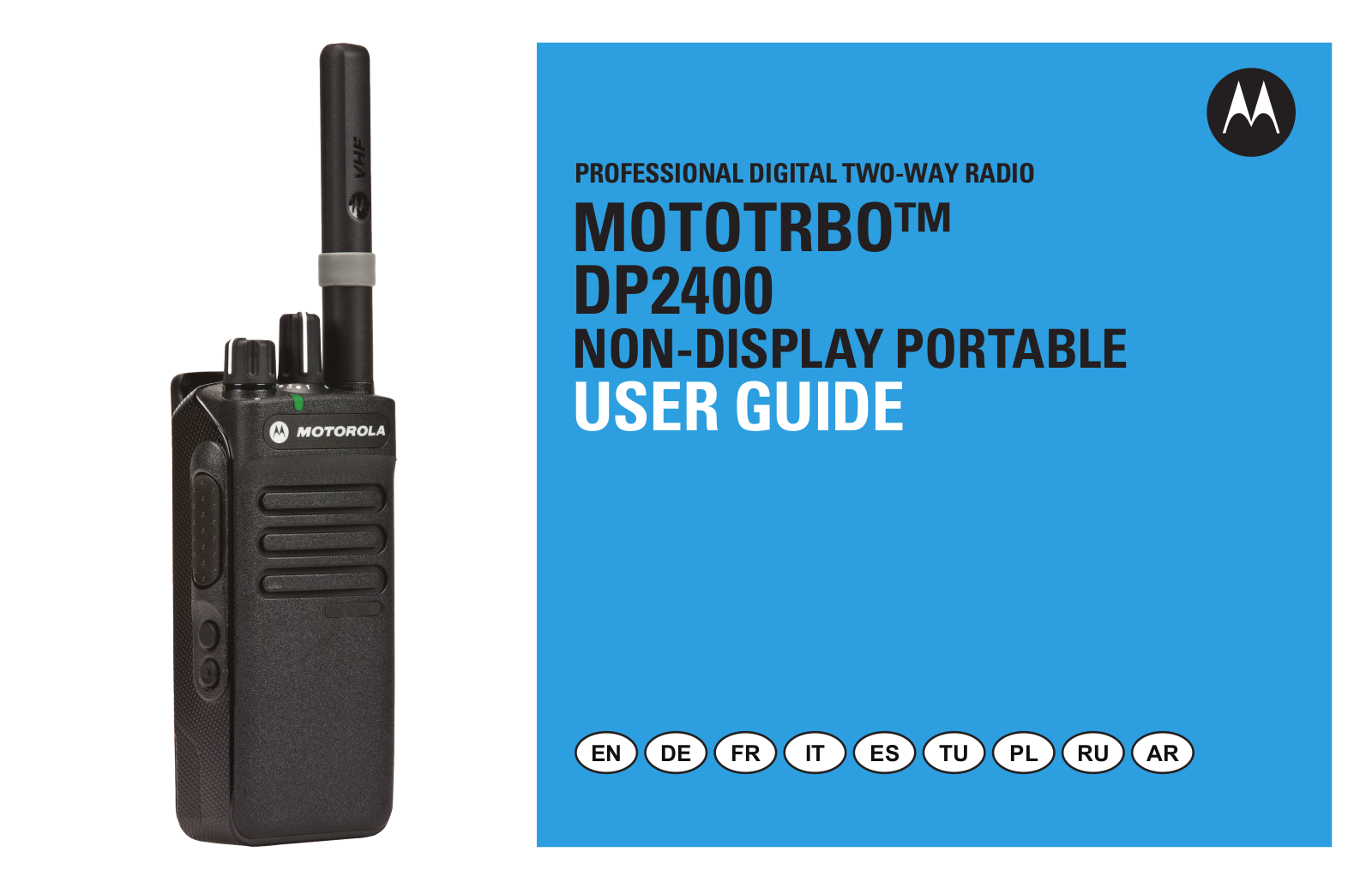 Motorola DP 2400 User Manual