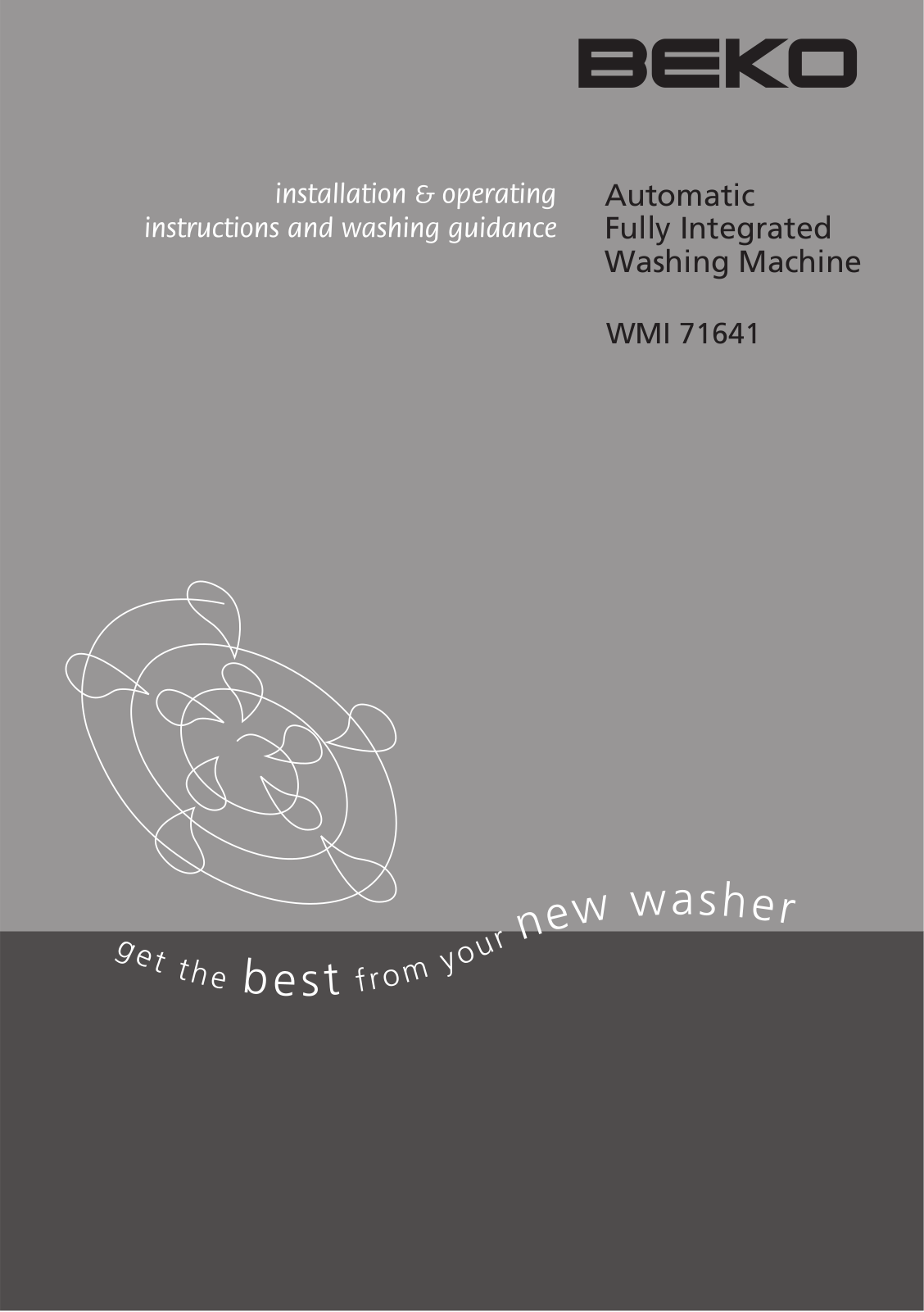 Beko WMI 71641 User Manual