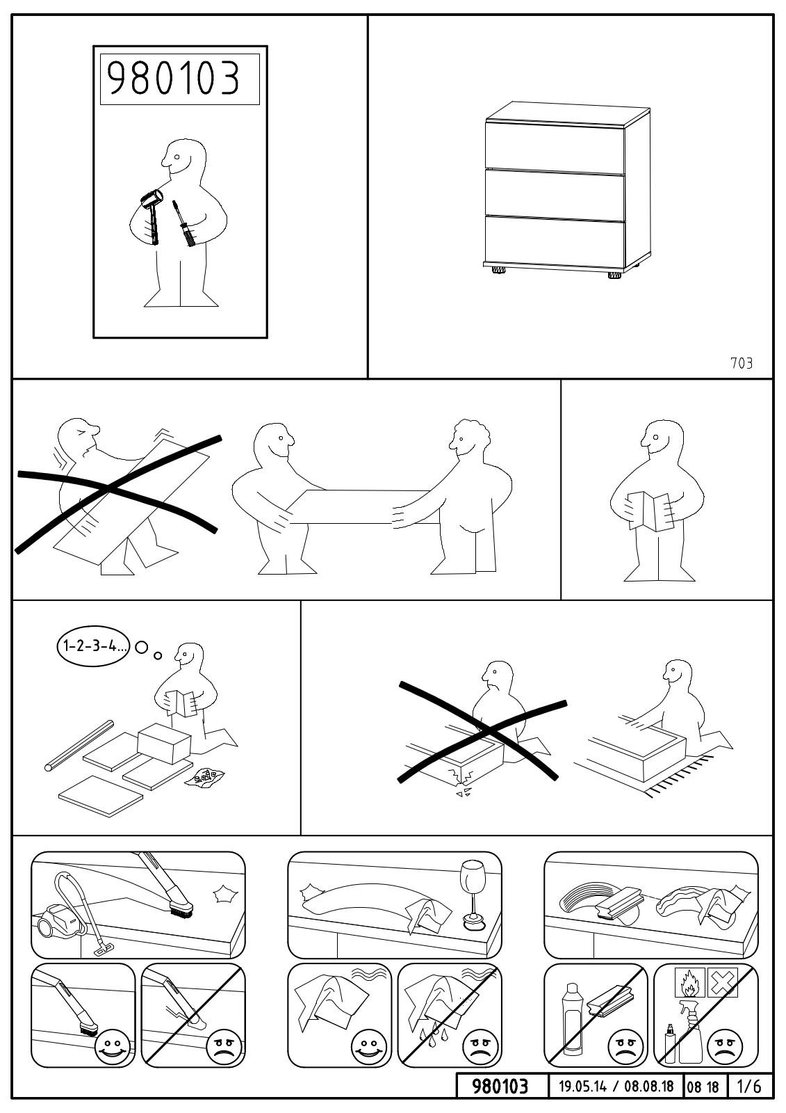 Wimex 980103 Assembly instructions