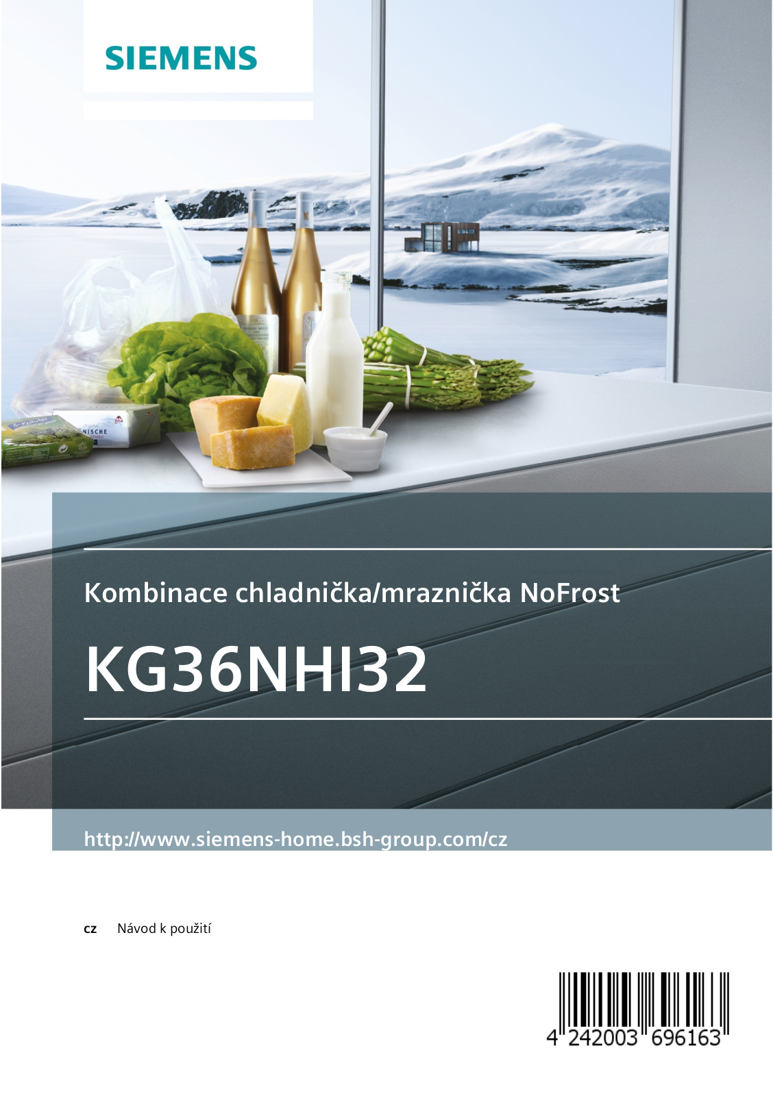 Siemens KG36NHI32 User Manual