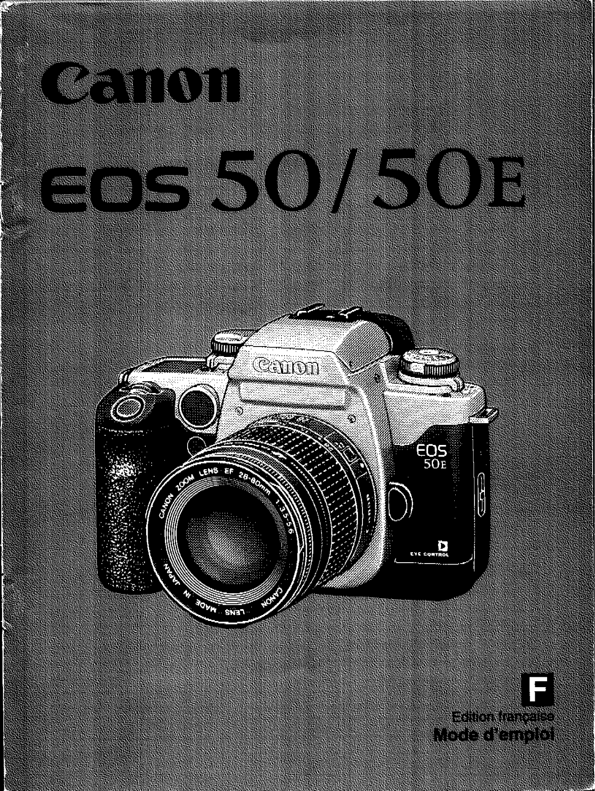 CANON EOS 50E User Manual