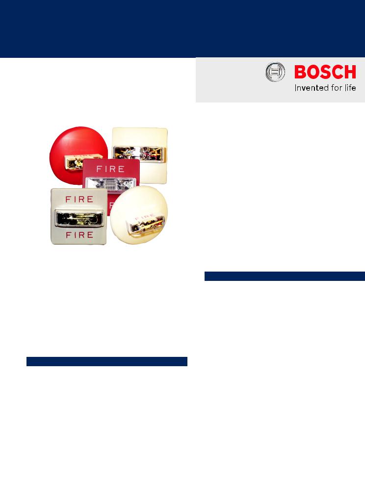 Bosch RSS-24MCC-FR, RSS-24MCC-FW, RSS-24MCW-FR, RSS-24MCW-FW Specsheet