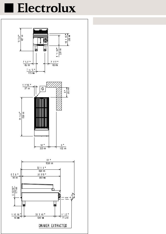 Electrolux AGG12(169020) General Manual