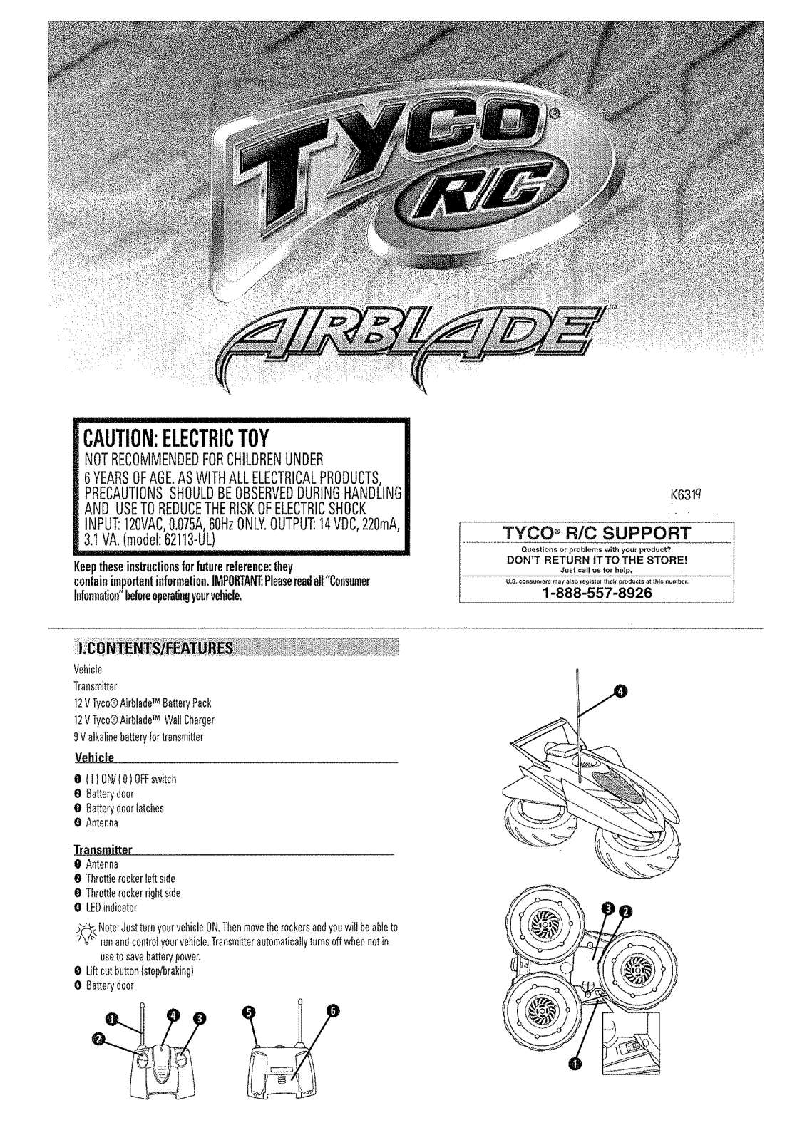 Mattel Asia Pacific Sourcing K6319 06A4T User Manual