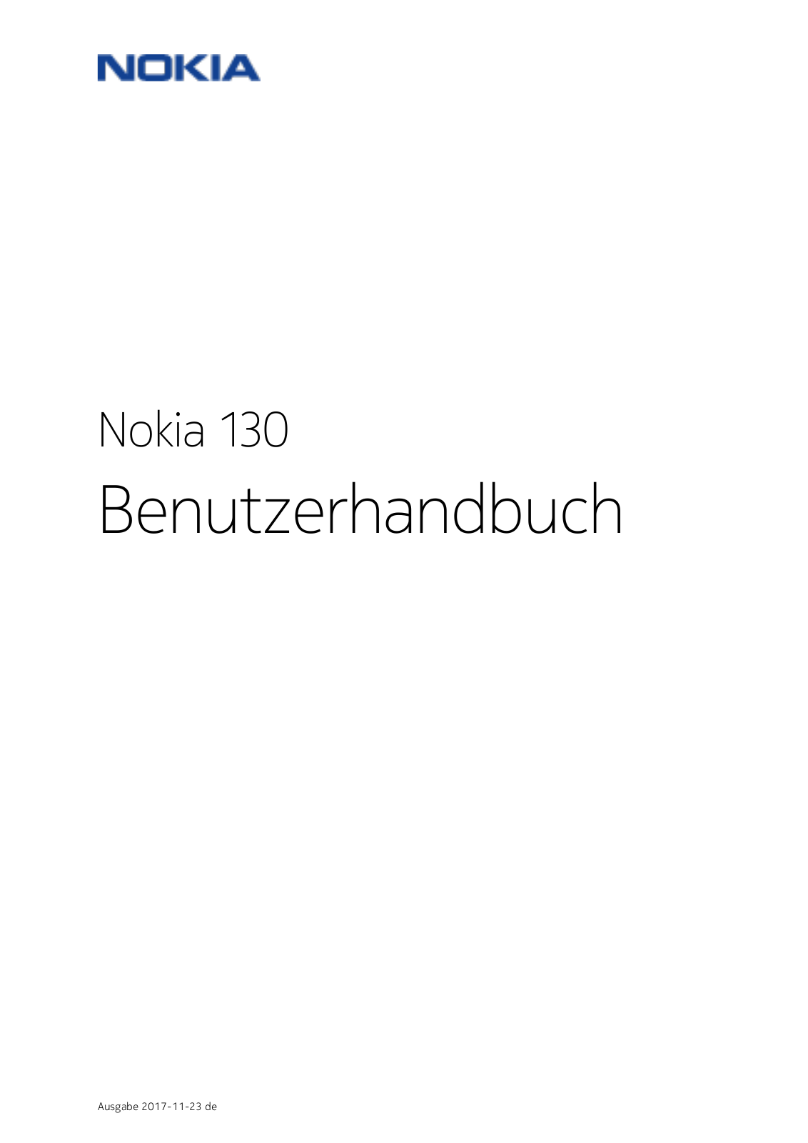 Nokia 130 User guide