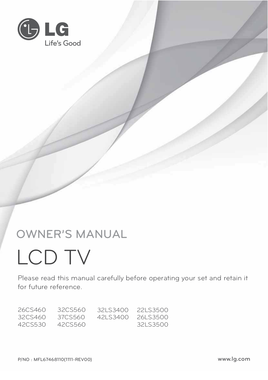 LG Electronics USA 32CS460UC User Manual