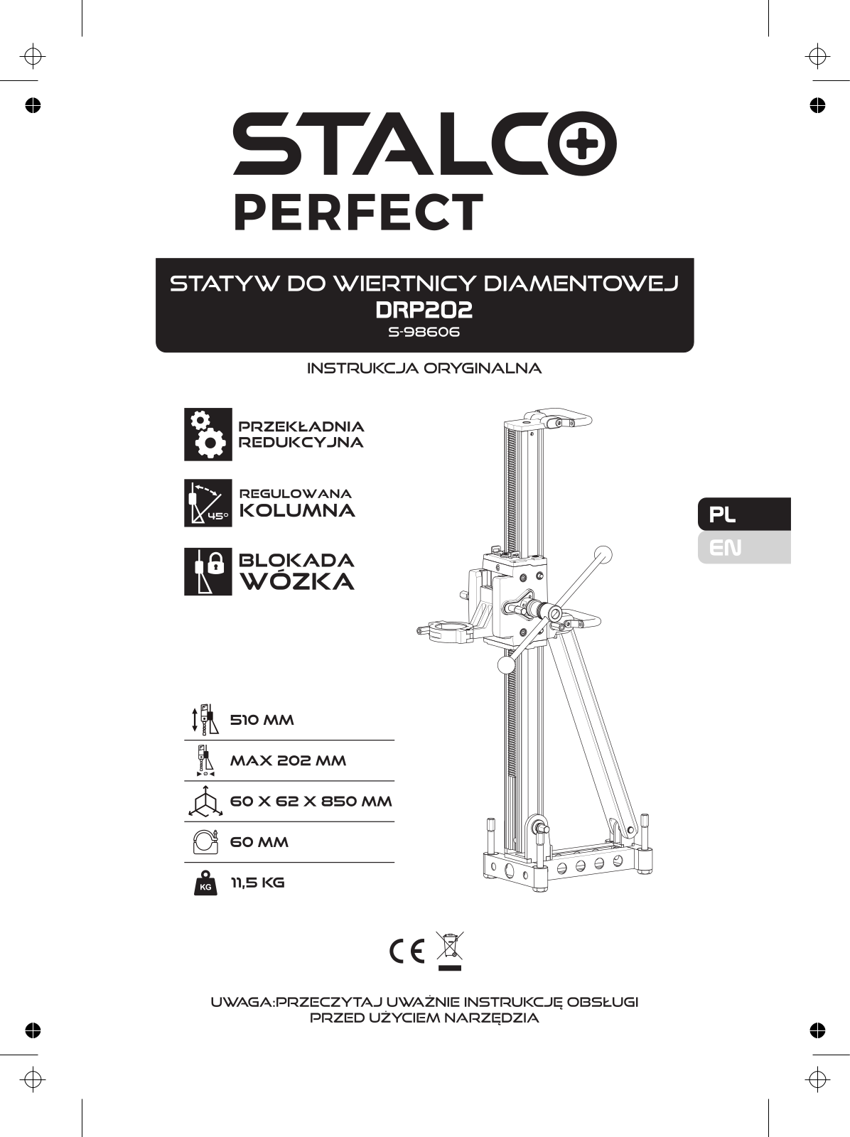 STALCO DRP202, S-98606 User guide - ManualMachine.com