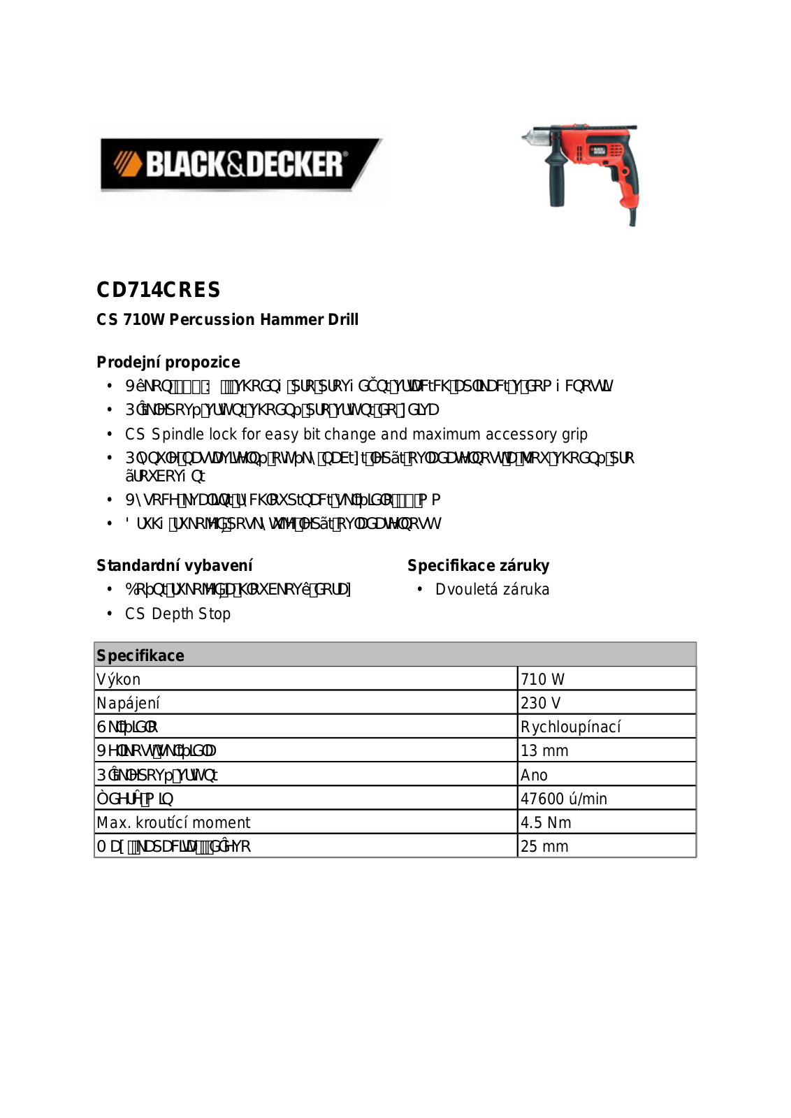 Black-Decker CD714CREW2 User Manual