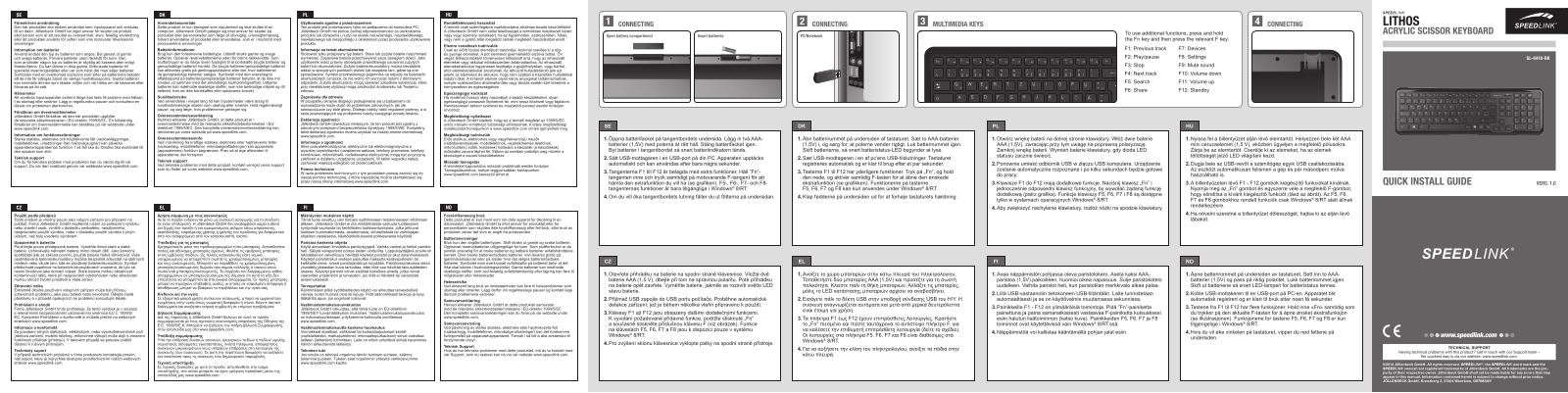 Speedlink SL-6418 User Manual