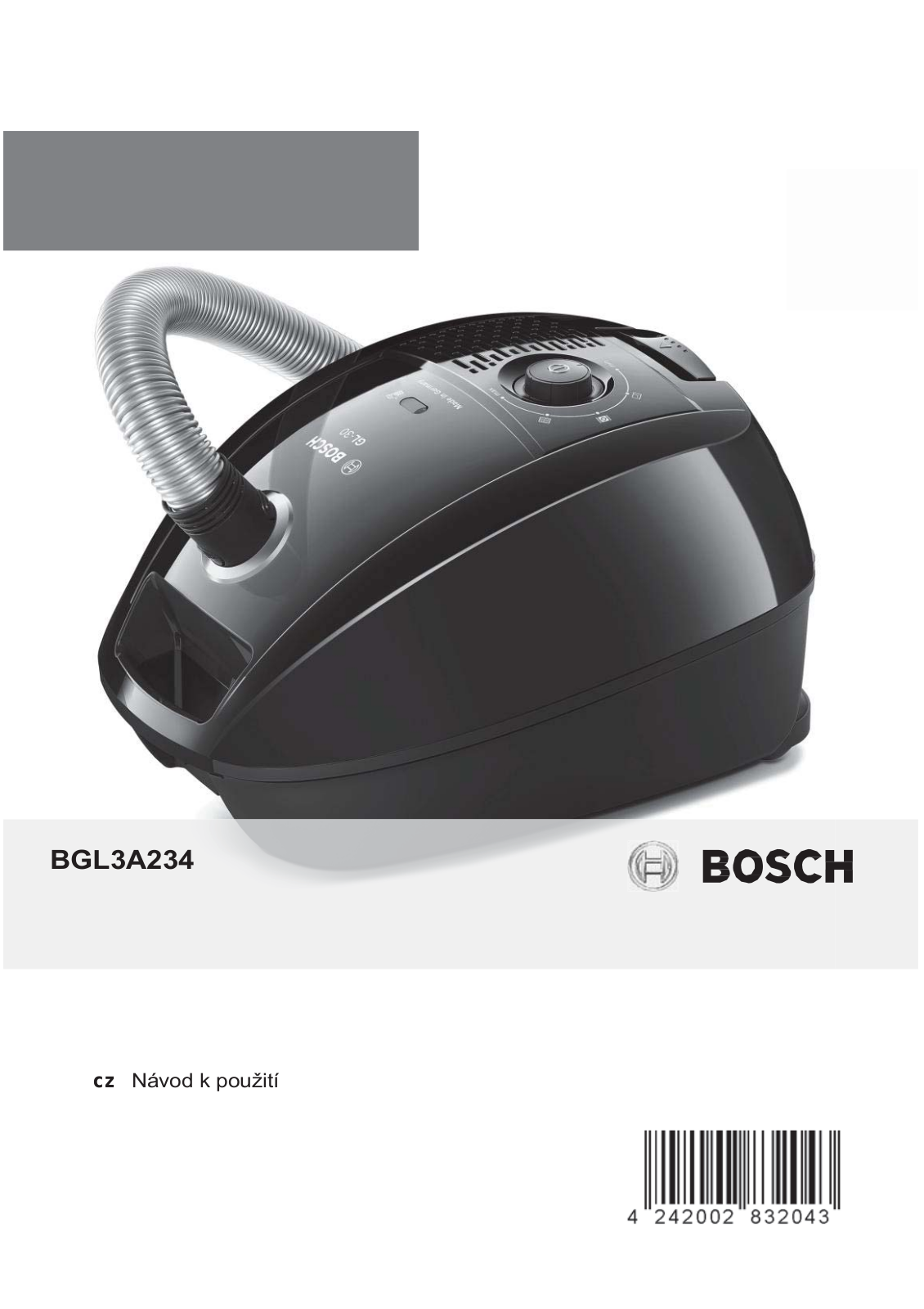 Bosch BGL3A234 User Manual