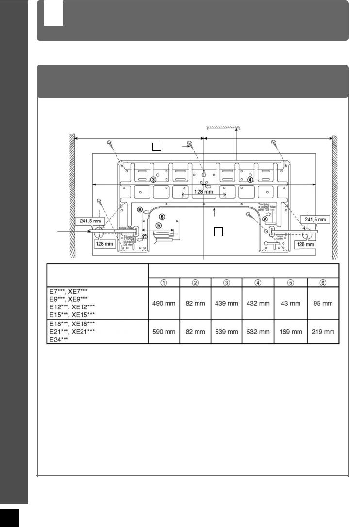 Panasonic CU-E15NKE, CUE7HKD, CU-E24NKE, CU-E7GKD, CU-E7GKE User Manual