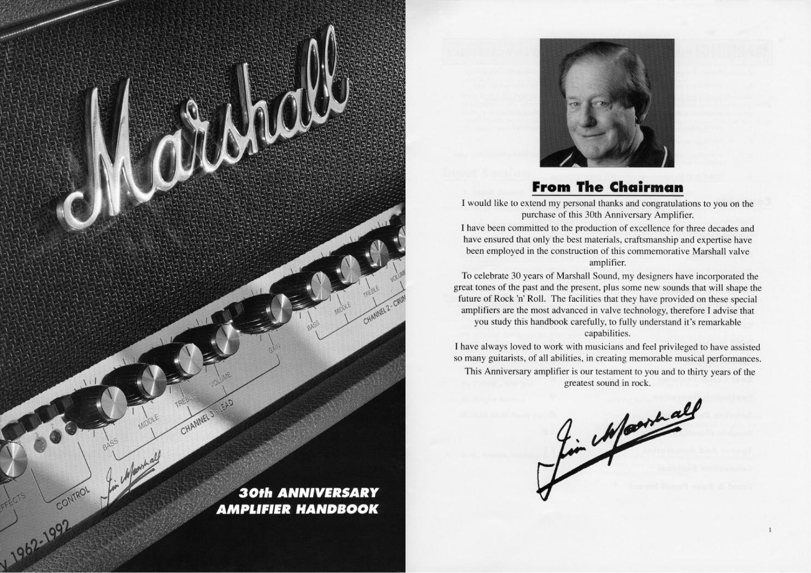 Marshall Amplification 30th Anniversary Handbook