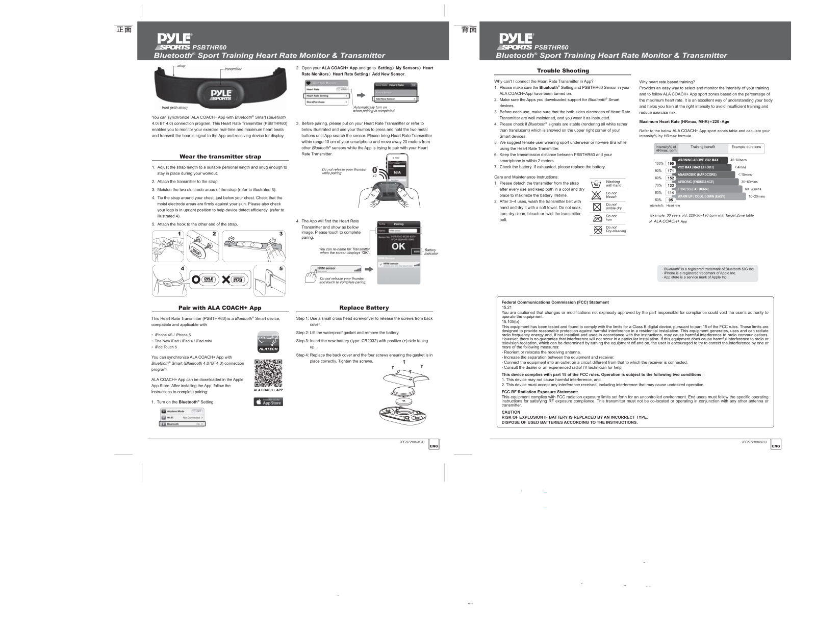 PYLE Audio PS-BTHR60 Instruction Manual