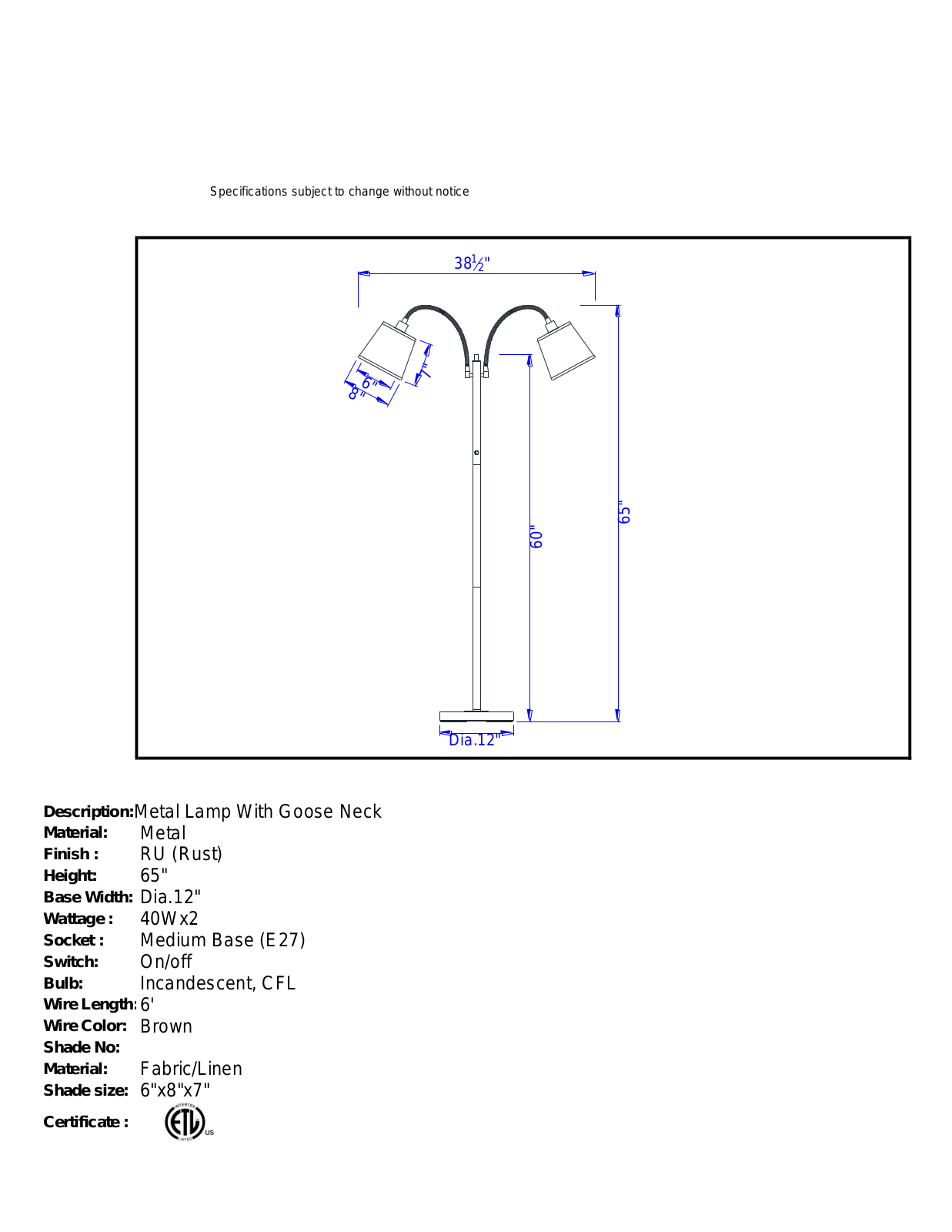 Red Barrel Studio RDBL2111 Specifications - ManualMachine.com