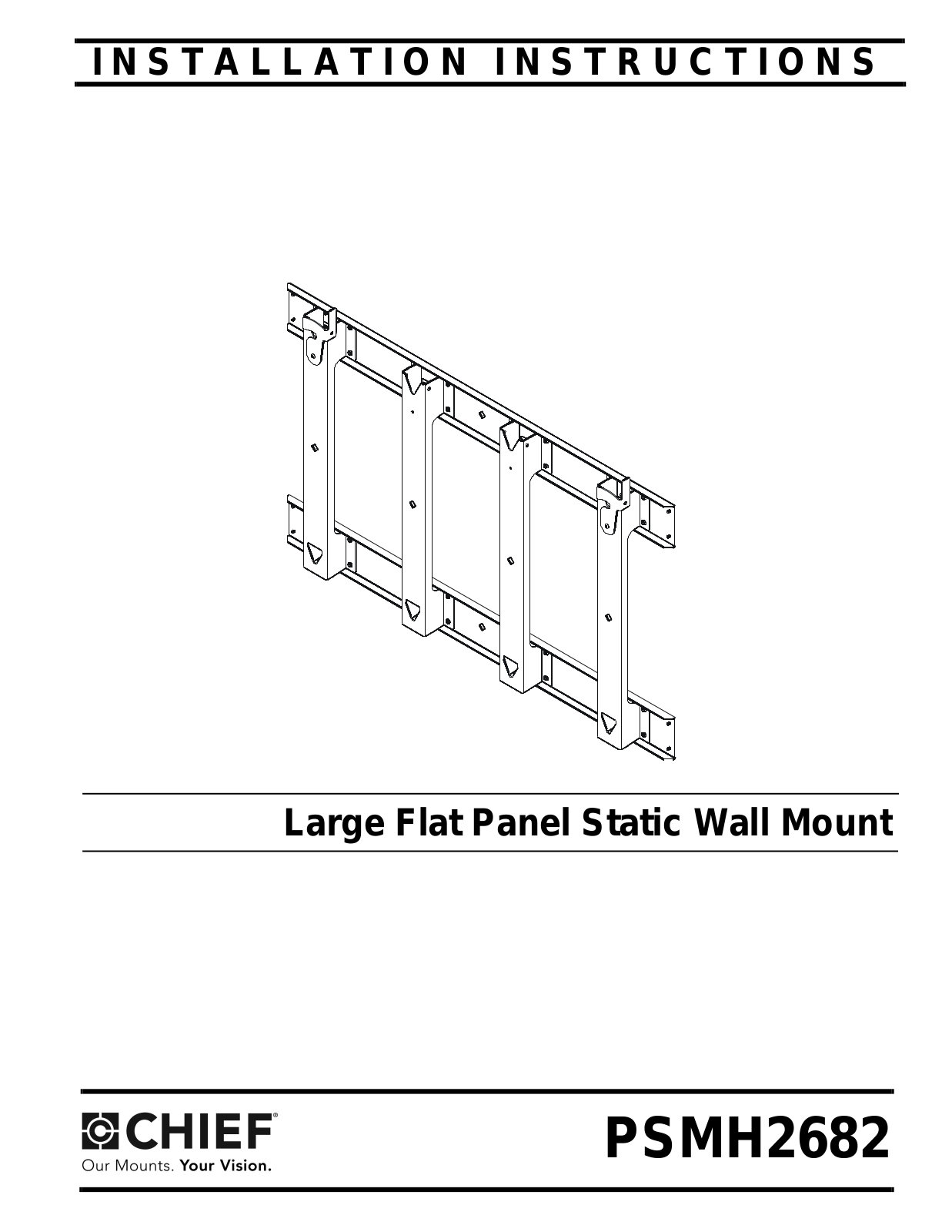 CHIEF PSMH2682 User Manual