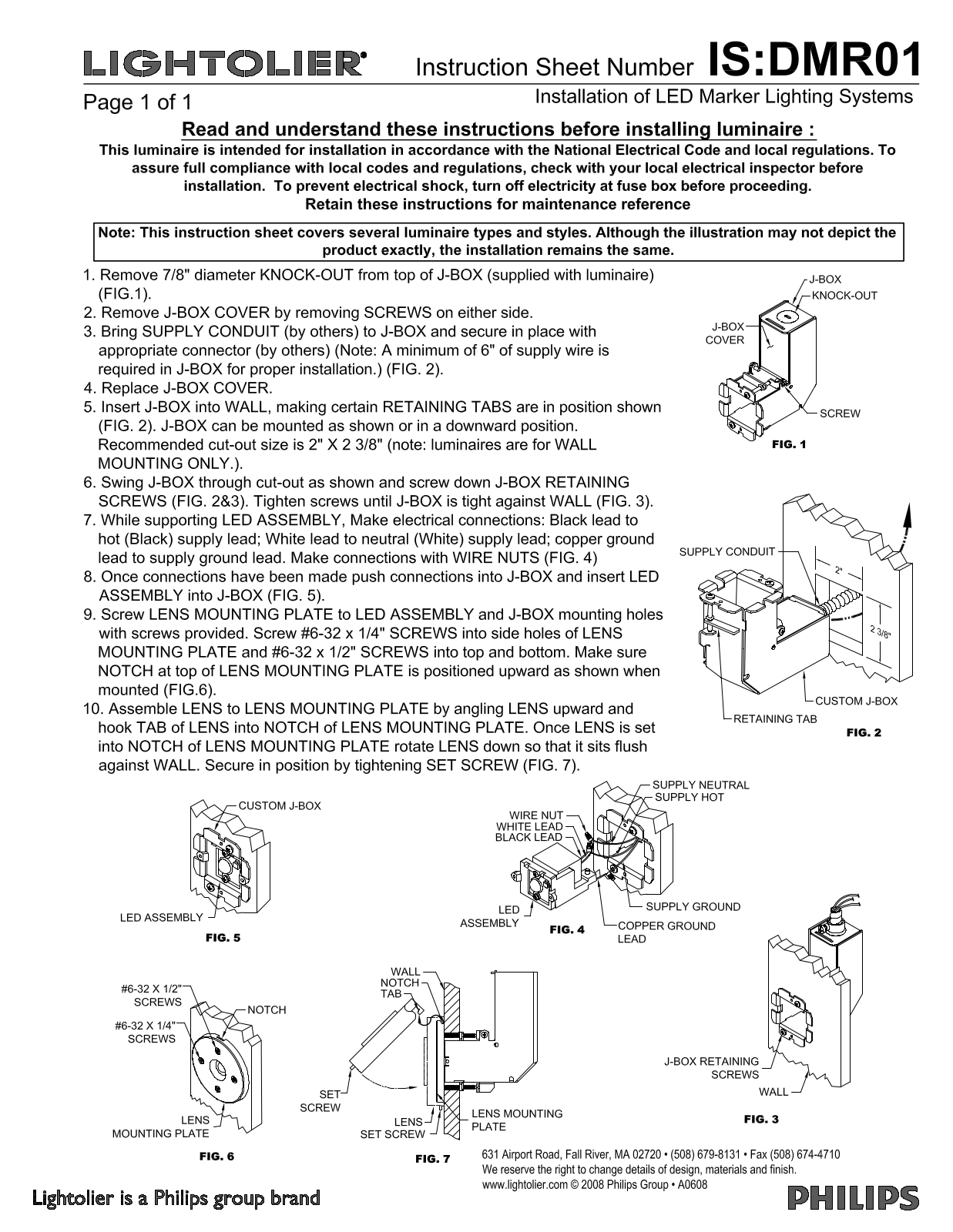 Lightolier IS-DMR01 User Manual