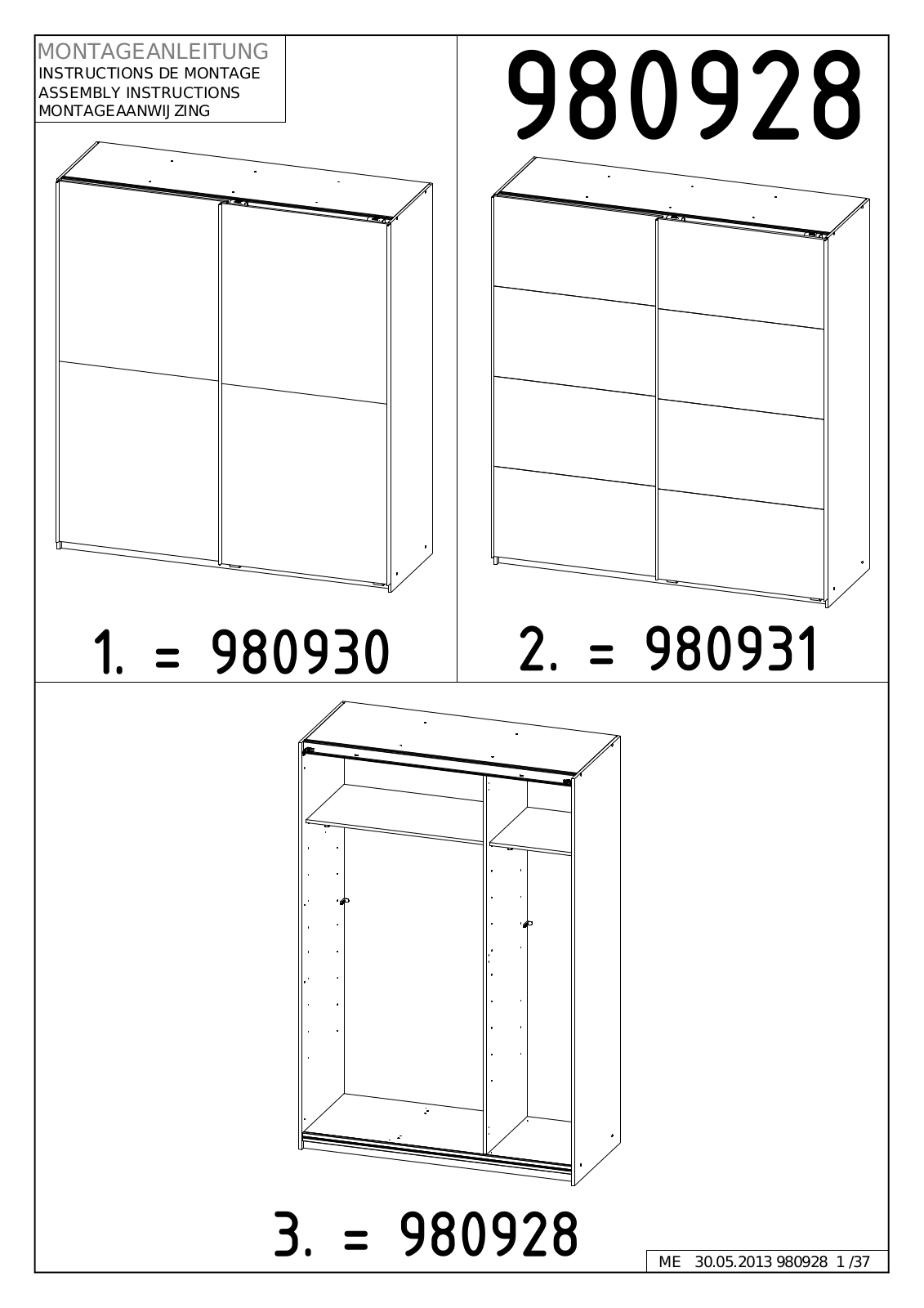 Wimex 980929 Assembly instructions