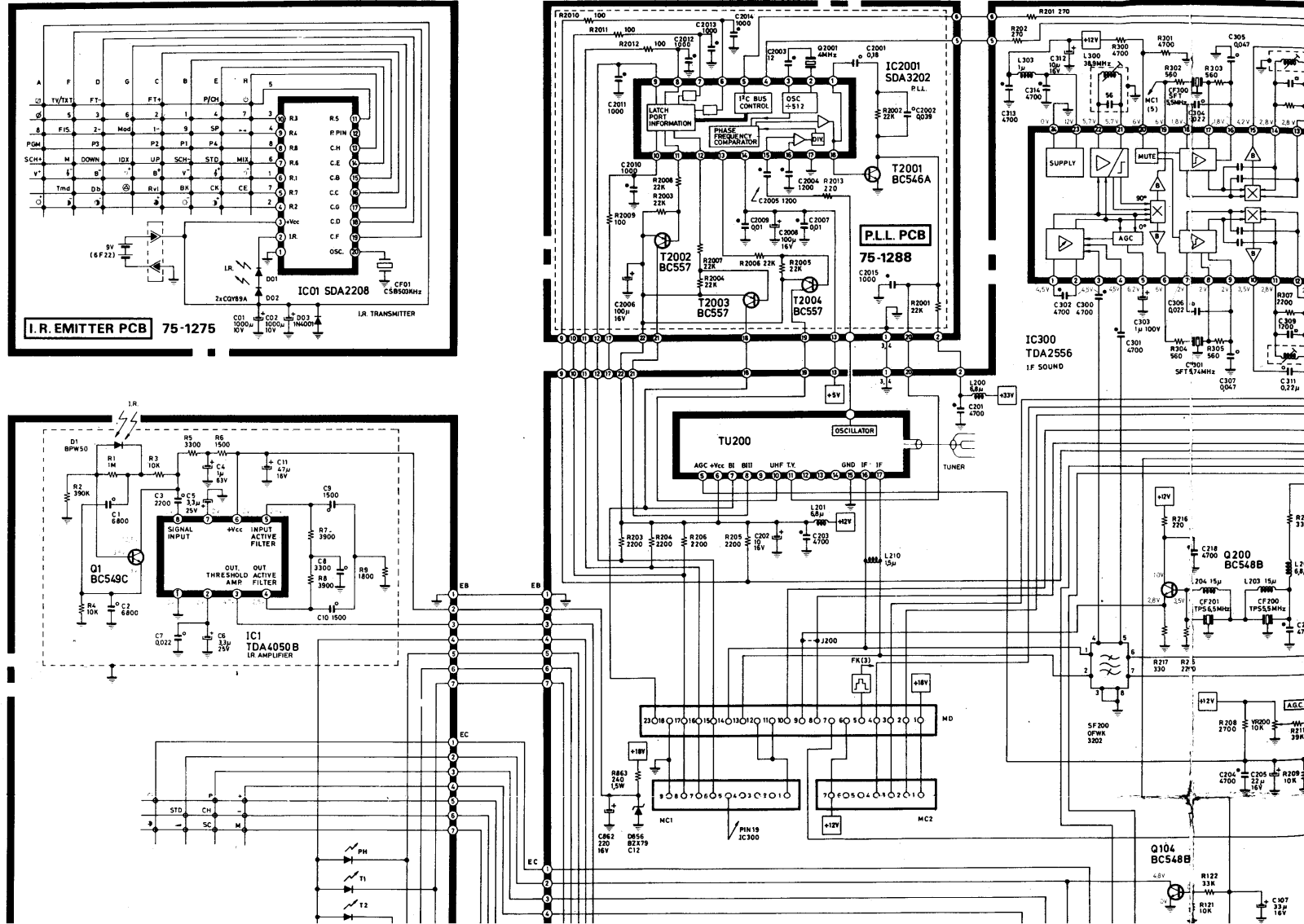 FISHER FTS865, FTS865D Schematic