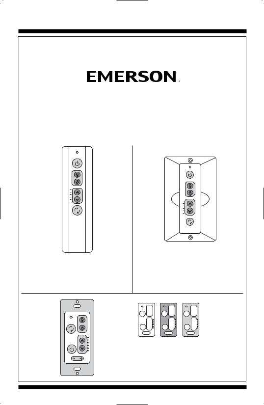 Emerson SR600 Owner's Manual