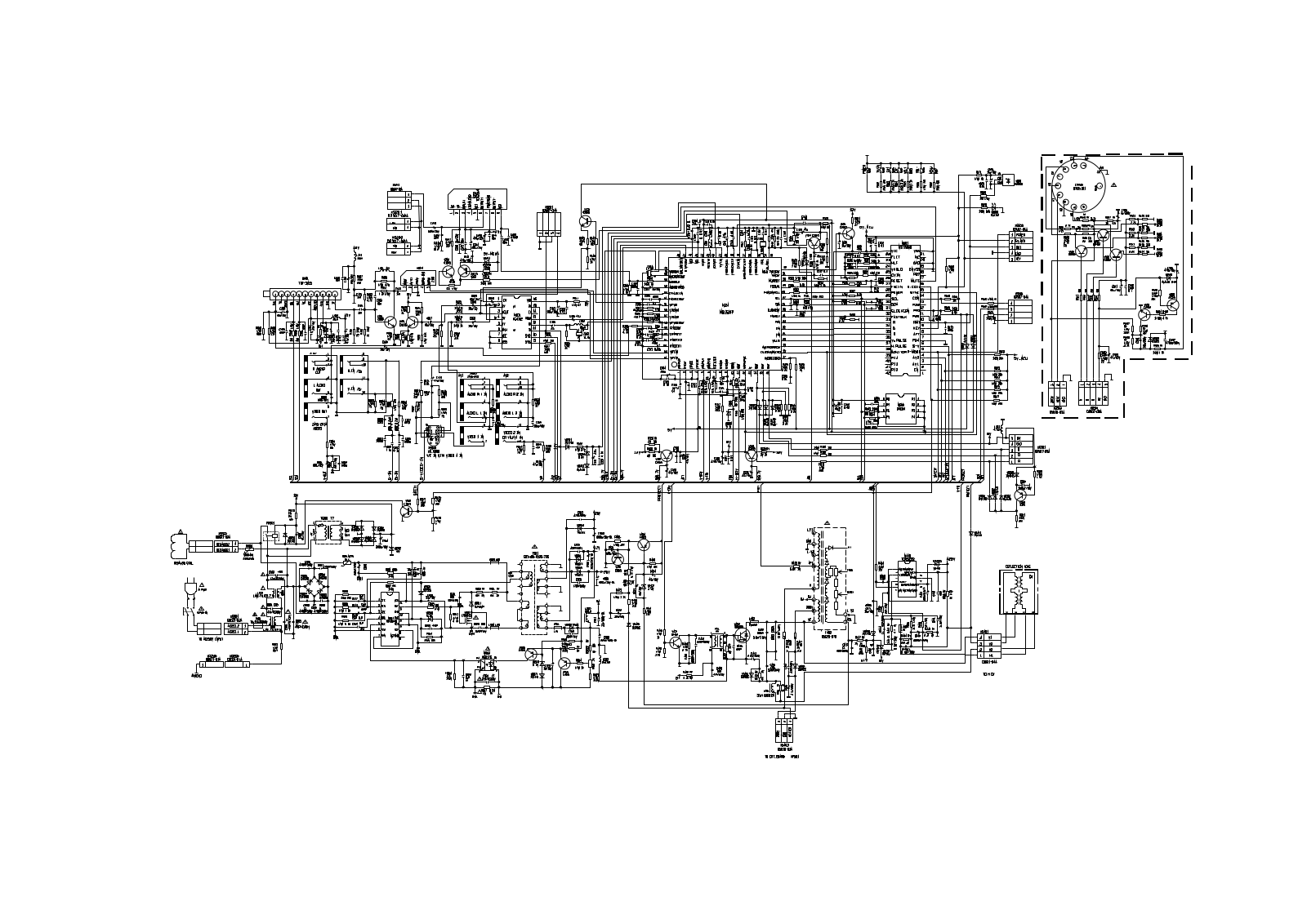 KONKA K1306UM, K1373UM, K1473PM, K2005UM, K2008UM Schematic