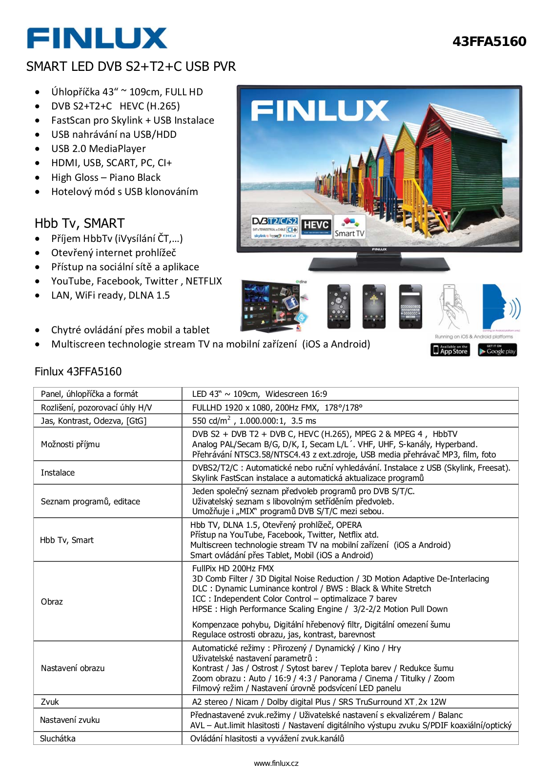 Finlux 43FFA5160 User Manual