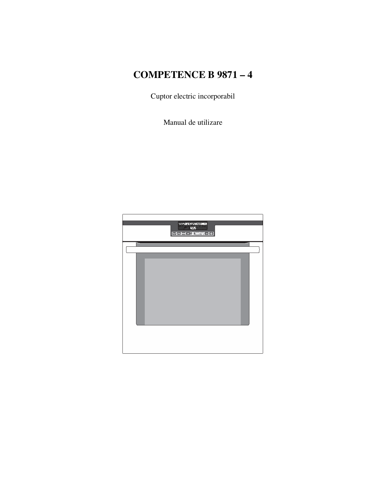 AEG B9971-4 User Manual