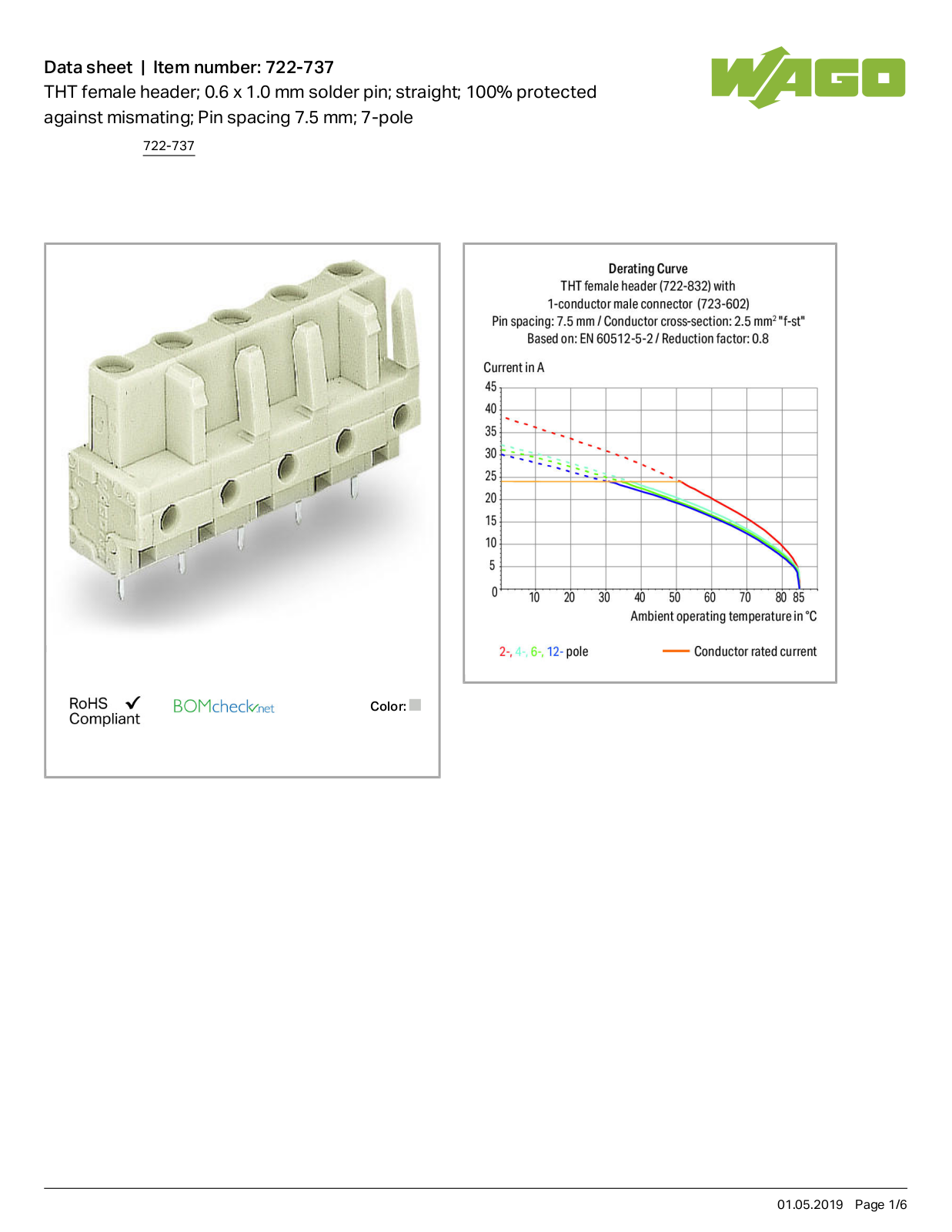 Wago 722-737 Data Sheet - ManualMachine.com
