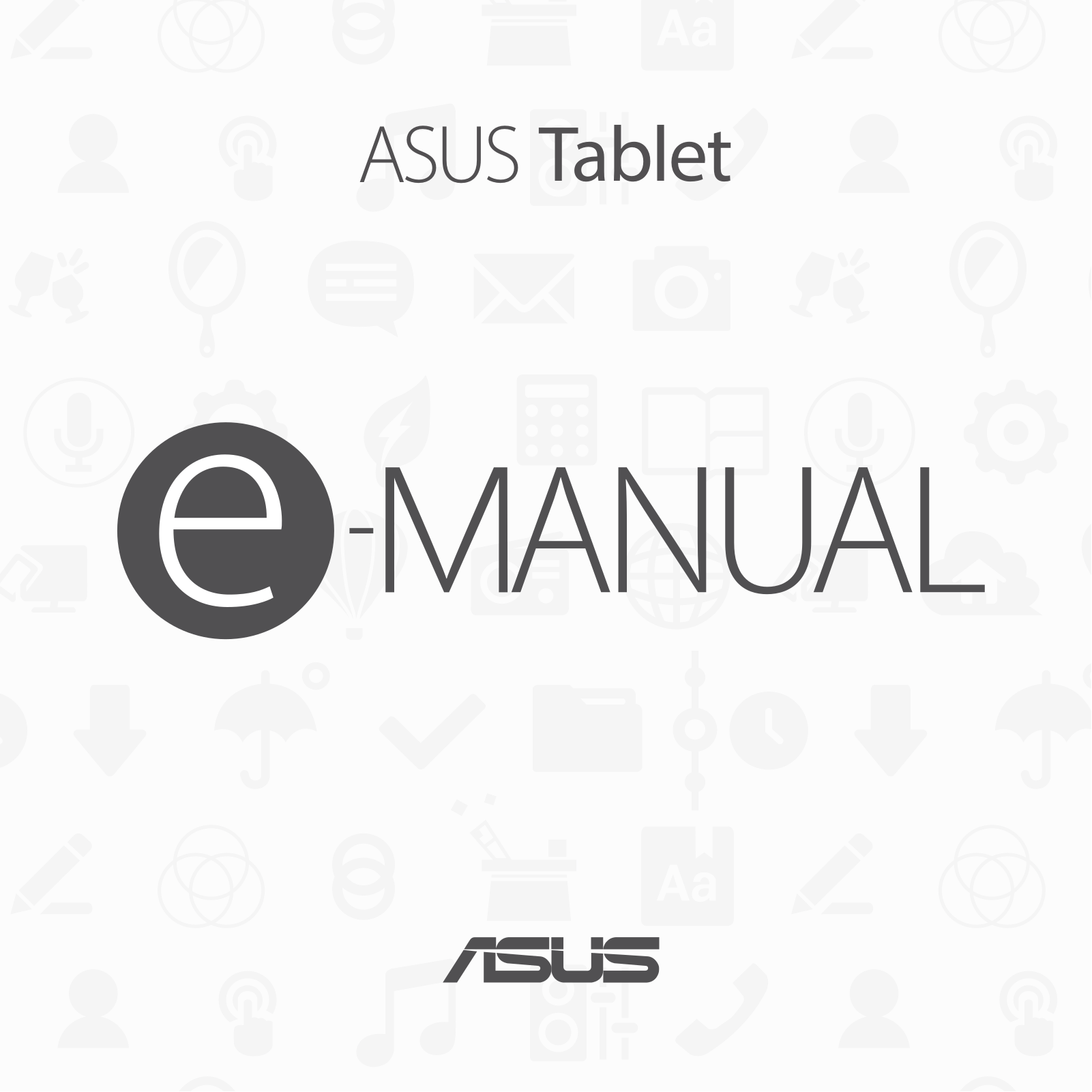 ASUS ME70 C, ME7000 C, MeMO Pad 7 E-Manual