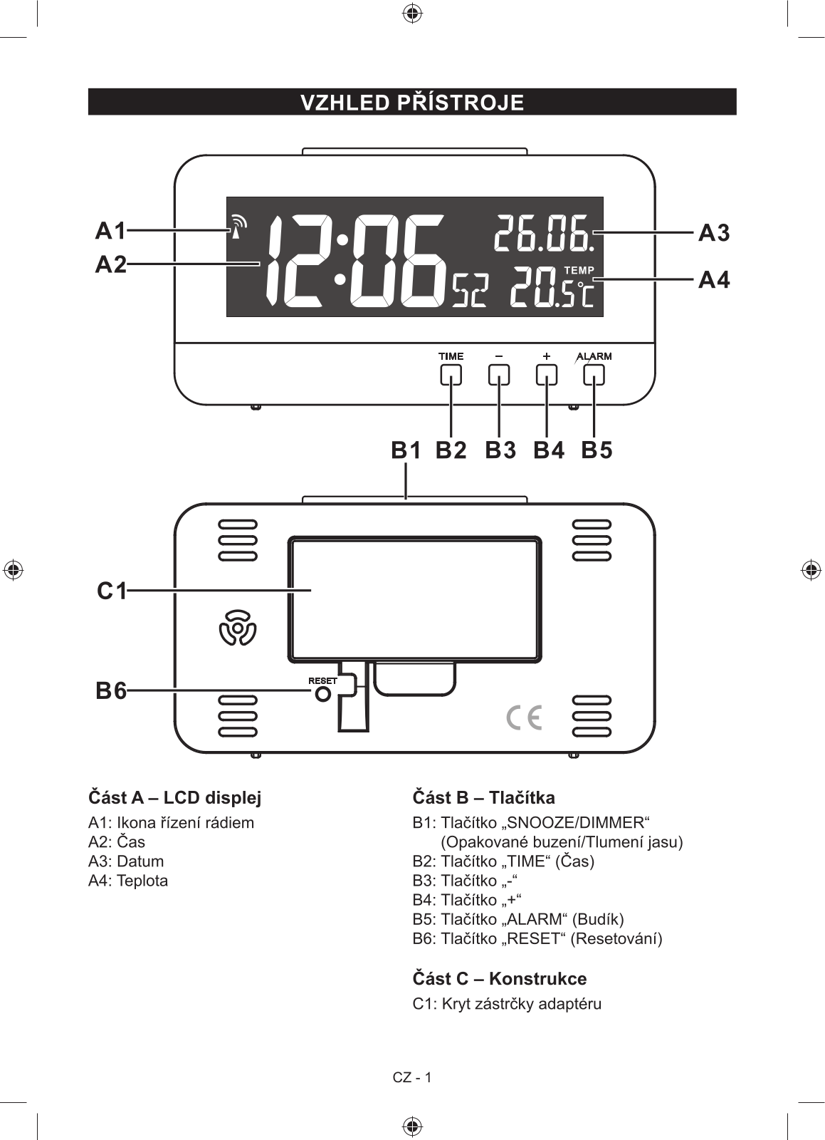 Sencor SDC 4800 B, SDC 4800 W User Manual