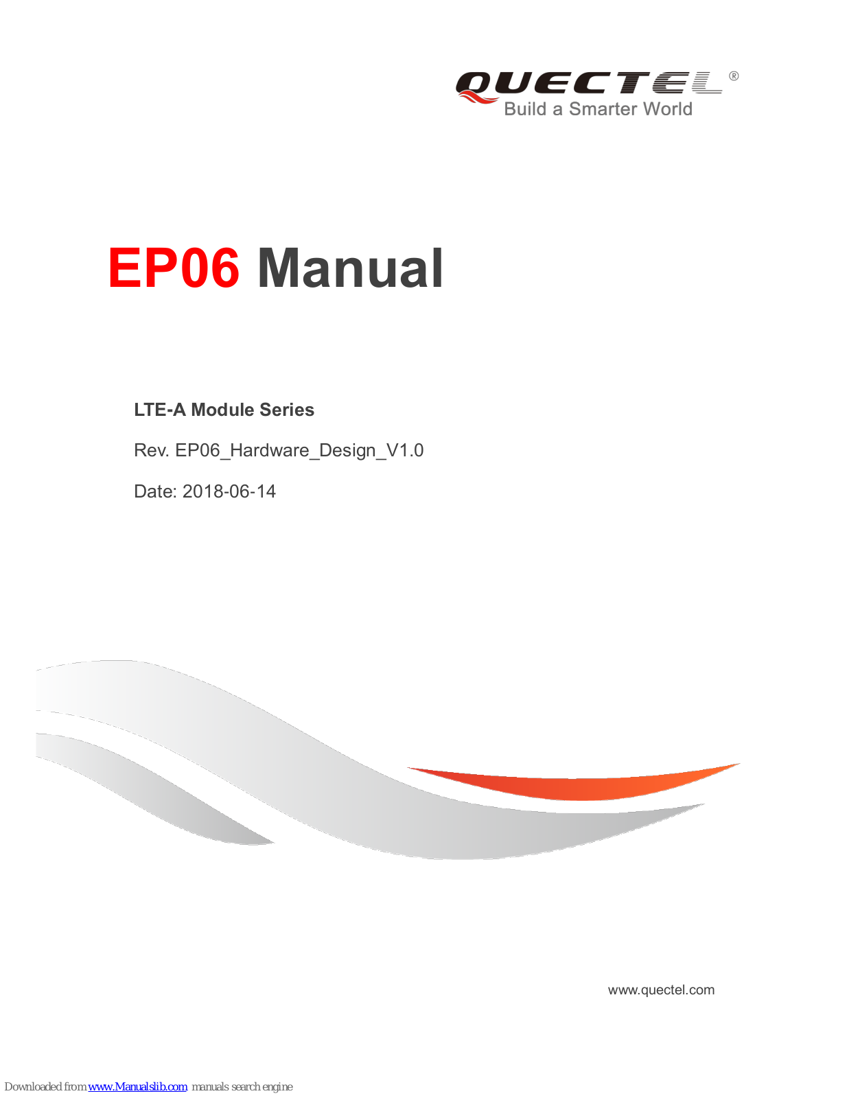 Quectel EP06, LTE-A Series User Manual