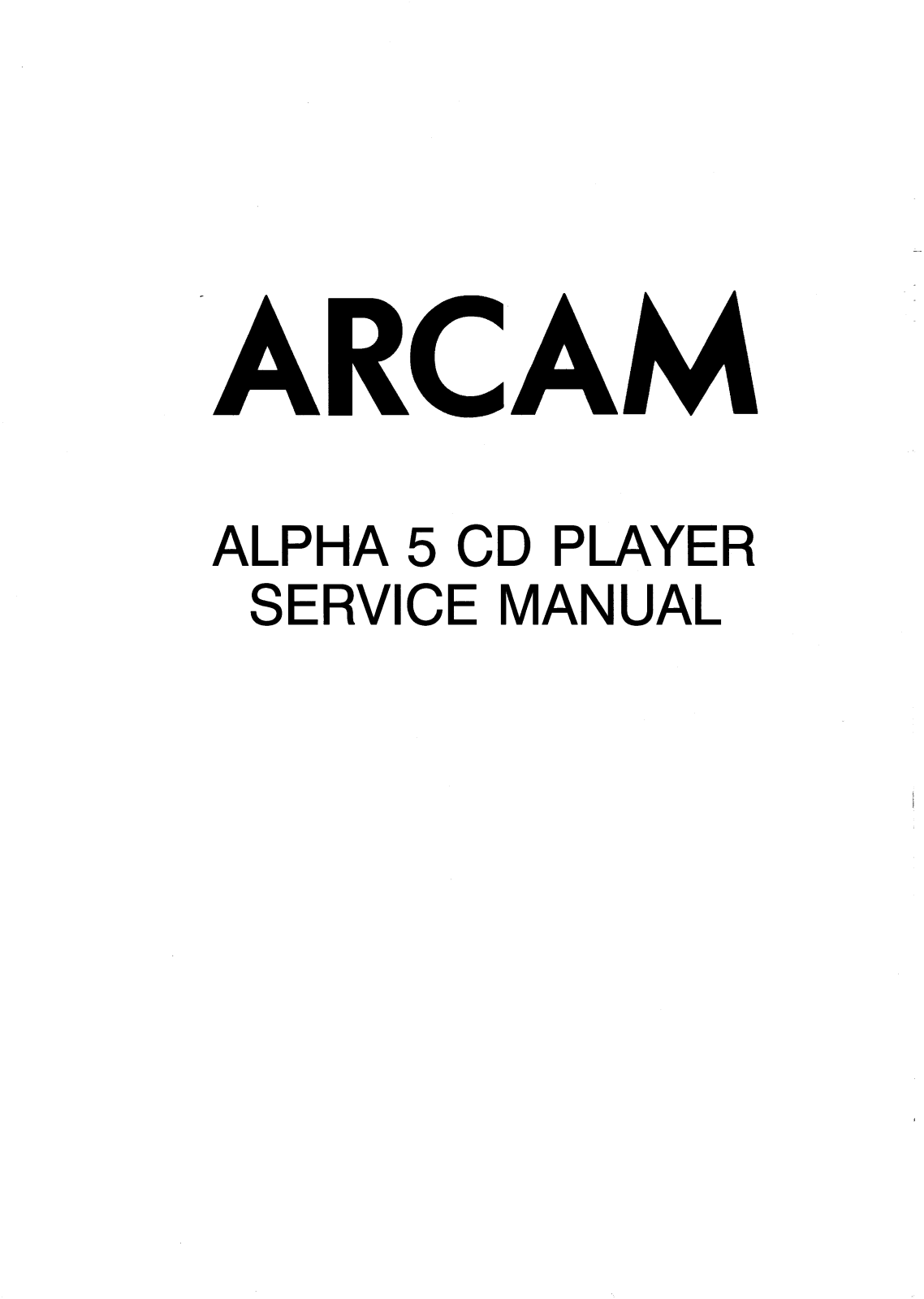 Arcam alpha  6 schematic