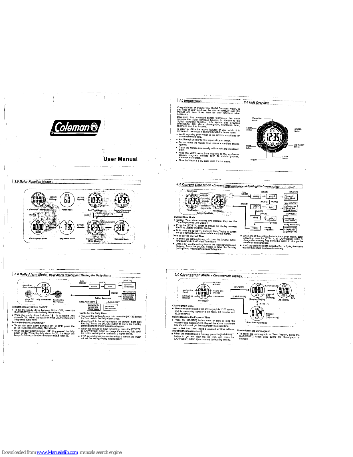 Coleman 40-922 User Manual